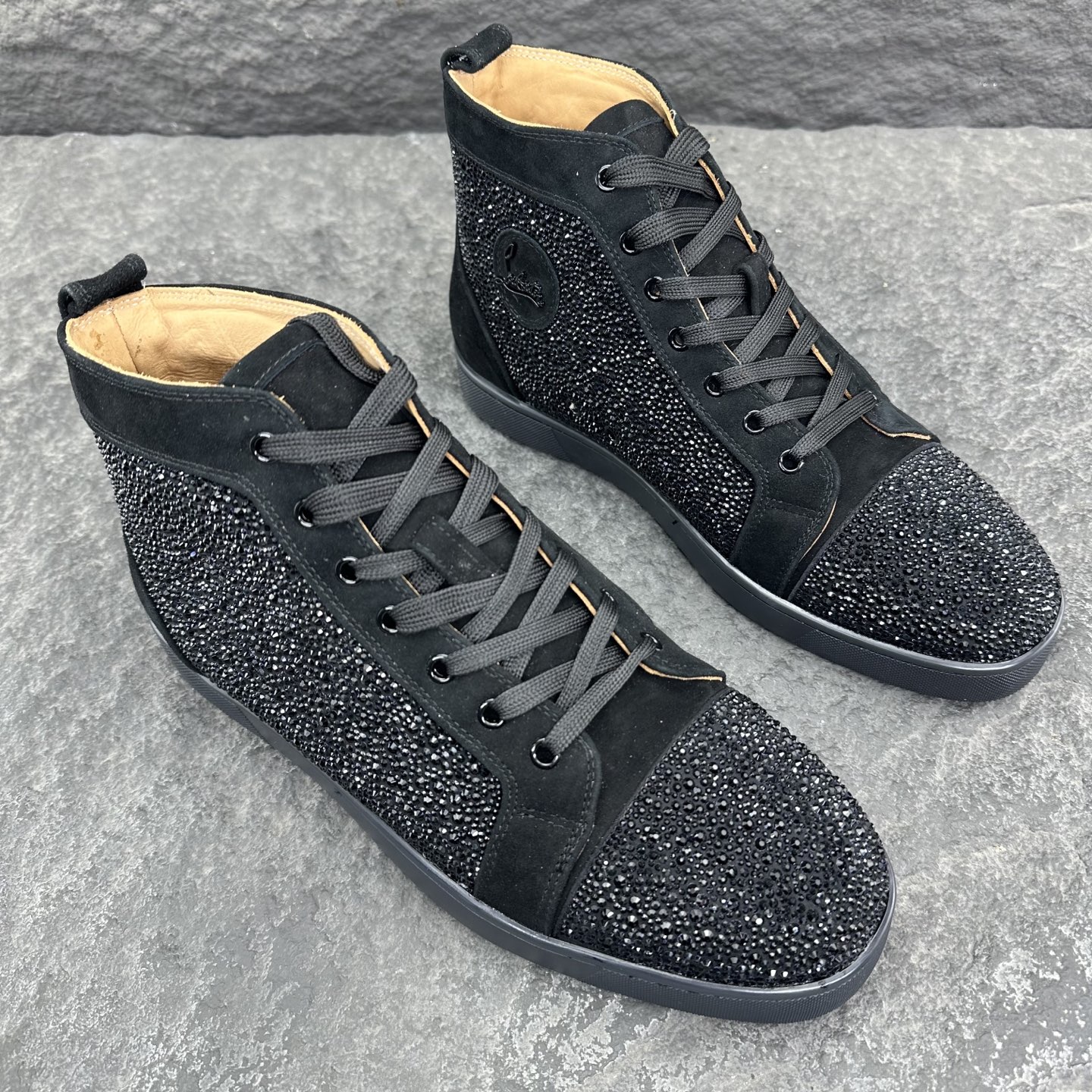 Christian Louboutin Louis High-Top Sneaker Size 36-46
