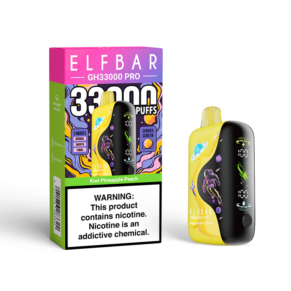 ELFBAR GH33000 PRO wiederaufladbarer Einweg-Vape (alle Geschmacksrichtungen)