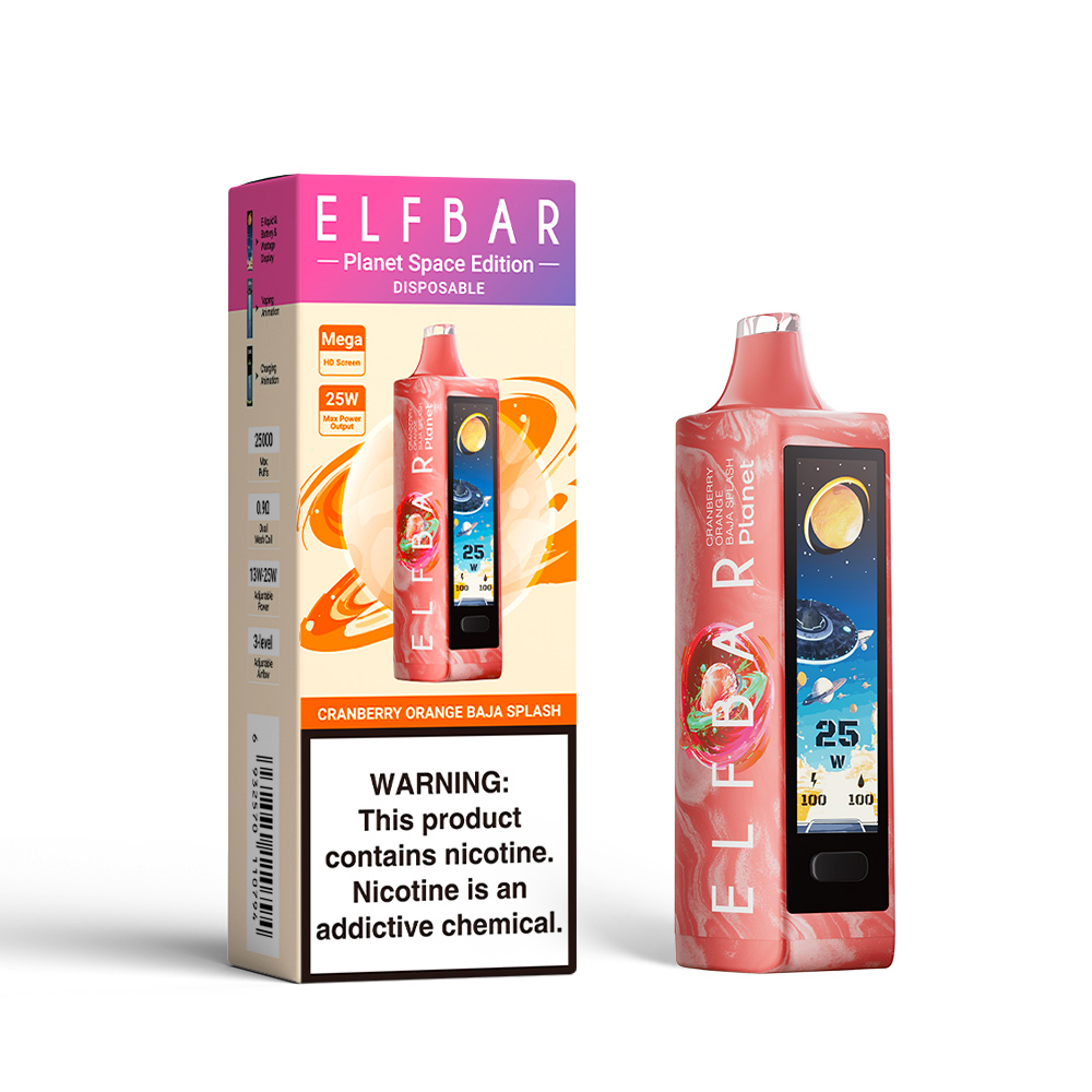 ELF BAR PLANET 25K wiederaufladbarer Einweg-Vape (alle Geschmacksrichtungen)