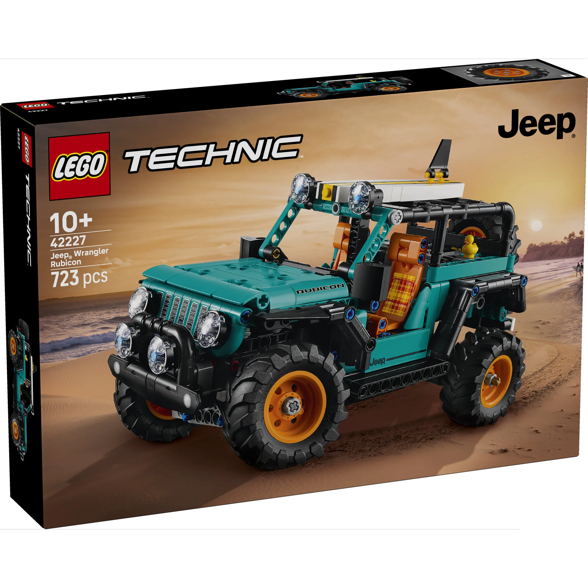 LEGO 42227 Technic Jeep Wrangler Rubicon SUV