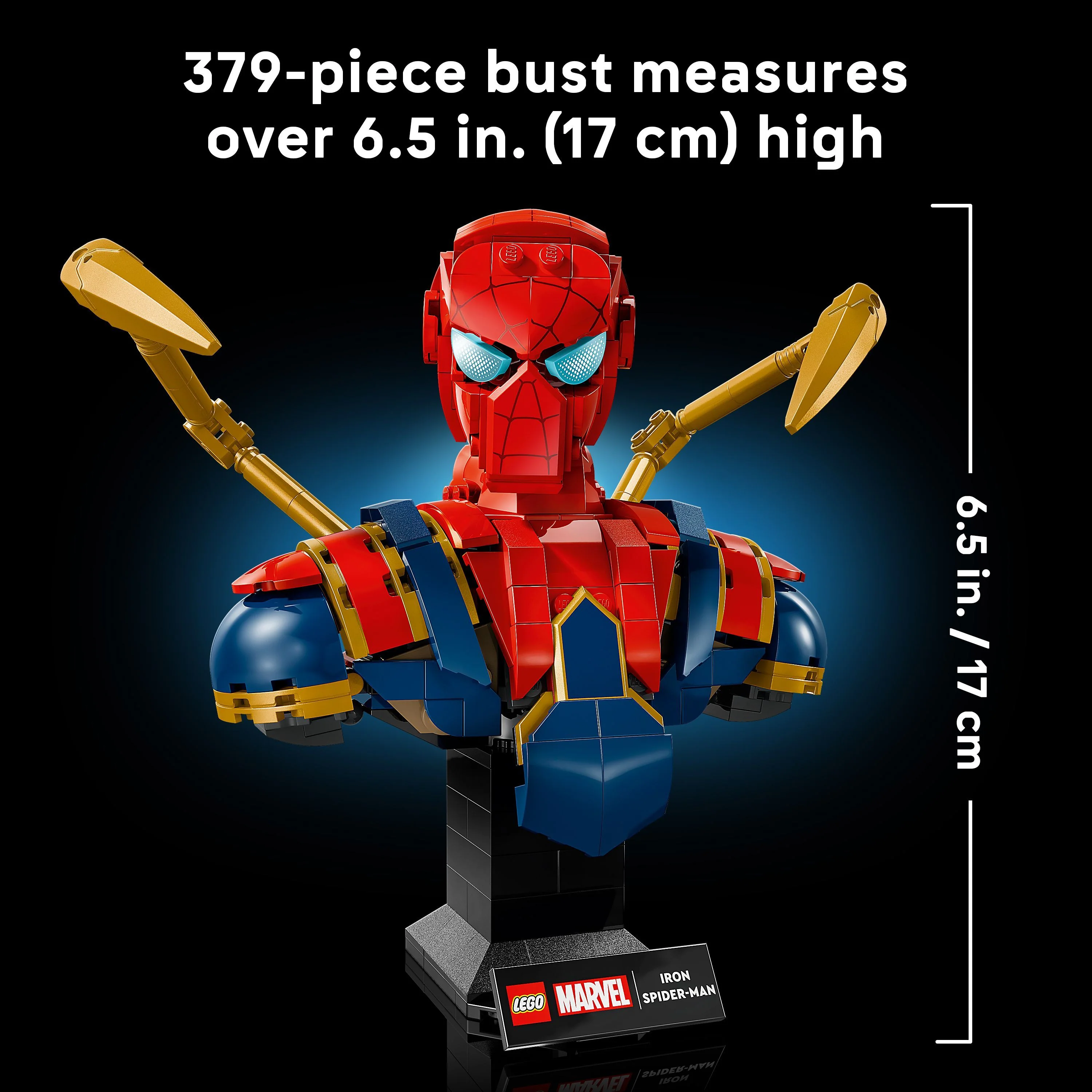 LEGO 76326 Marvel Iron Spider-Man Bust