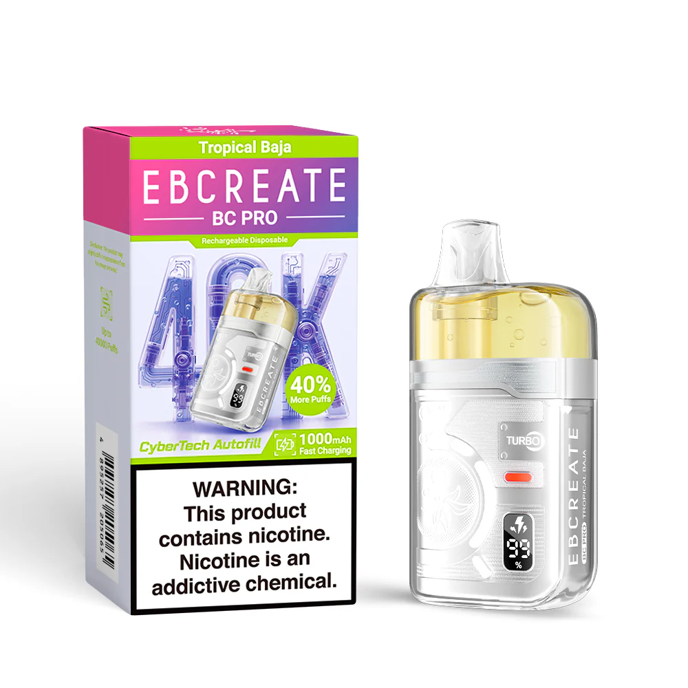 EBCREATE BC PRO wiederaufladbarer Einweg-Vape (alle Geschmacksrichtungen)