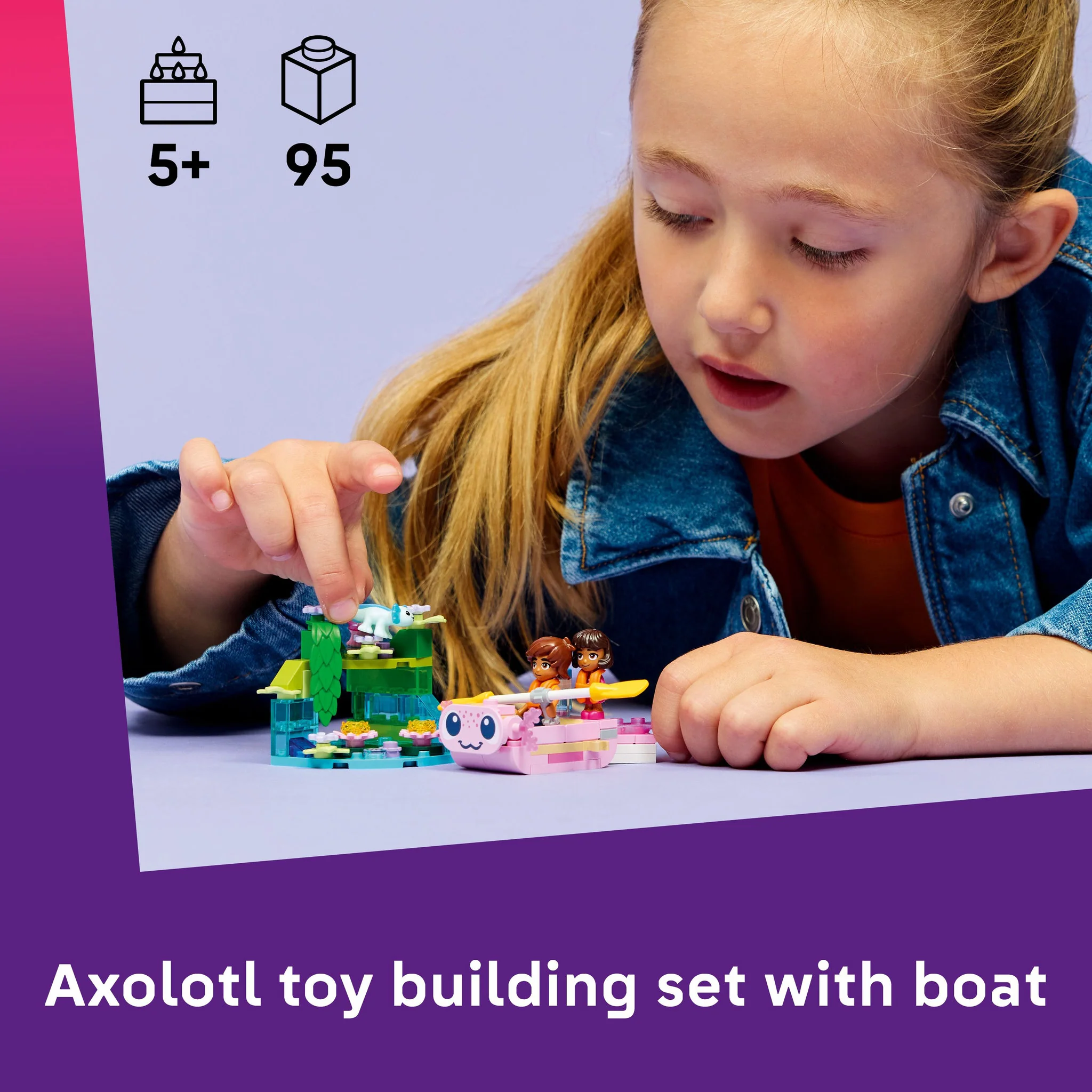 LEGO 42681 Friends Axolotl Adventure Boat