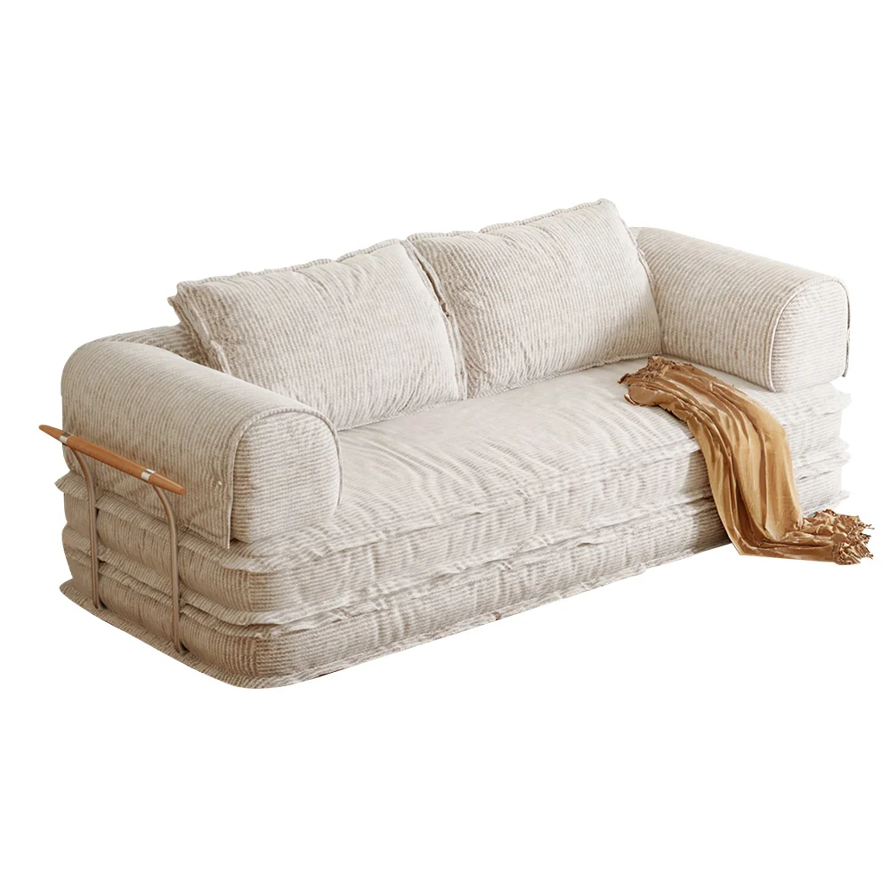 NÓVORA CASA libremente personalizable modulable Futons Plegable piso sofá cama cama sofás con pana tela