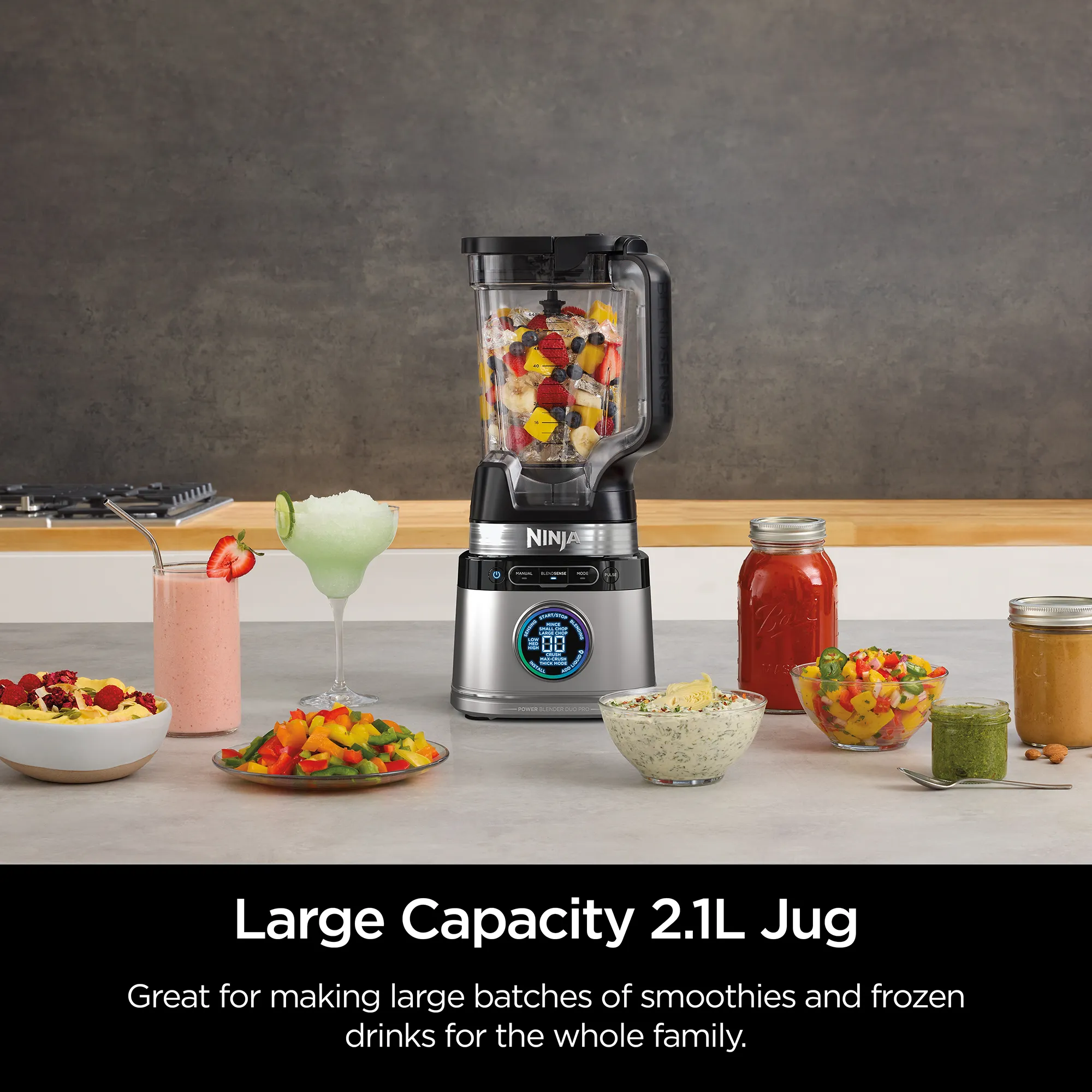 Ninja Detect Duo Power Blender Pro + Single Serve