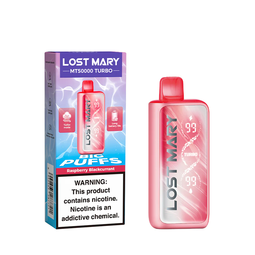 LOST MARY MT50K Turbo wiederaufladbarer Einweg-Vape (alle Geschmacksrichtungen)