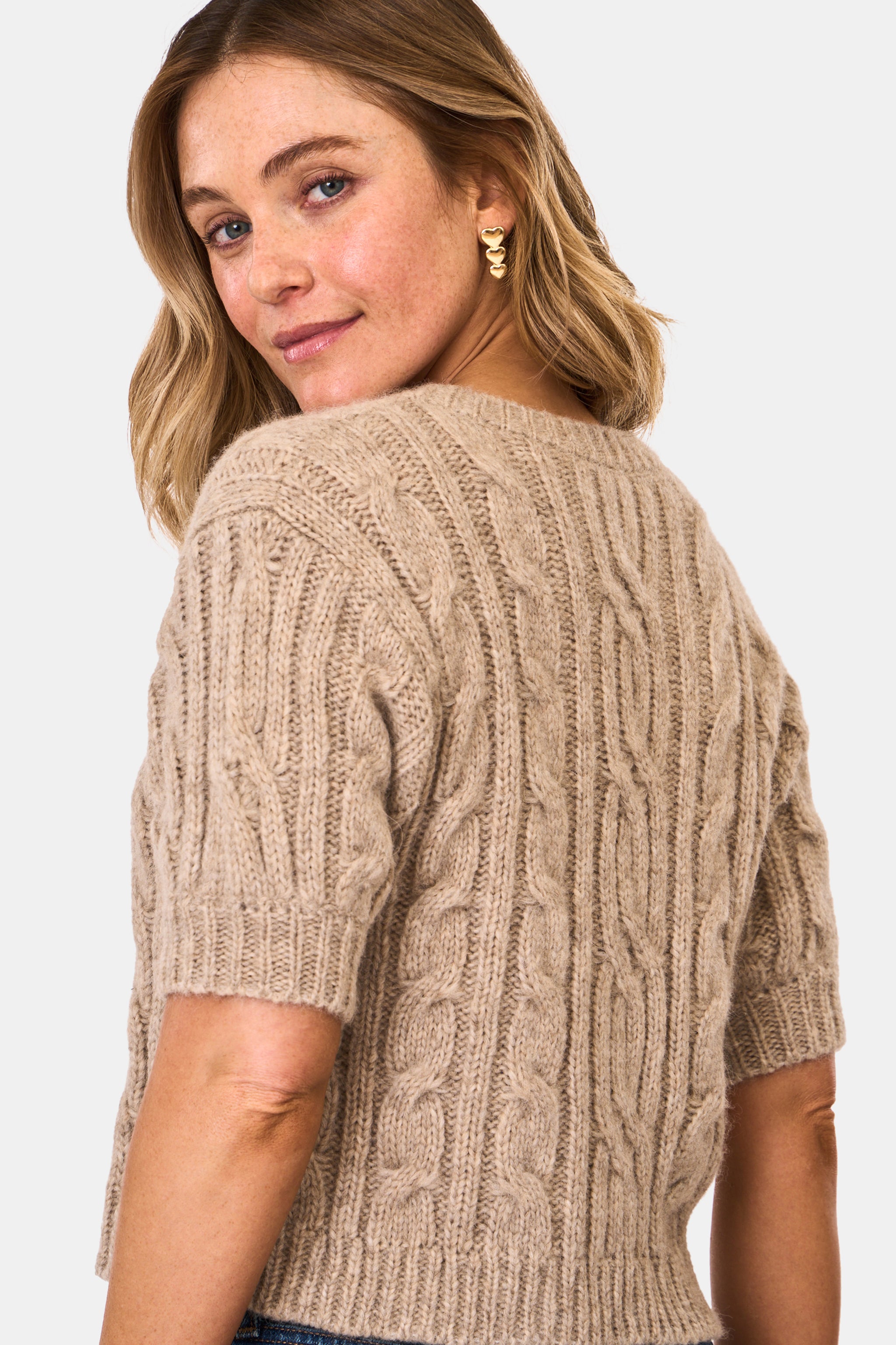 Hattie Cable Knit Sweater