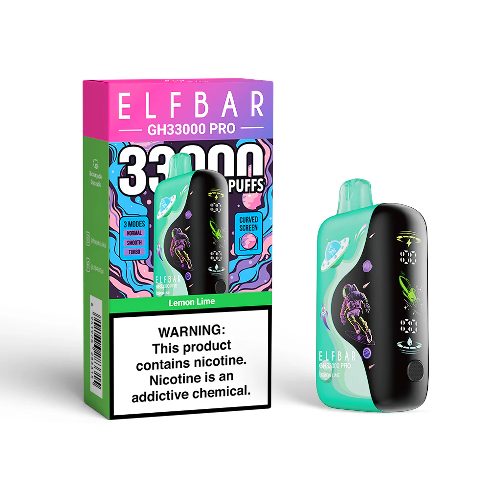 ELFBAR GH33000 PRO wiederaufladbarer Einweg-Vape (alle Geschmacksrichtungen)