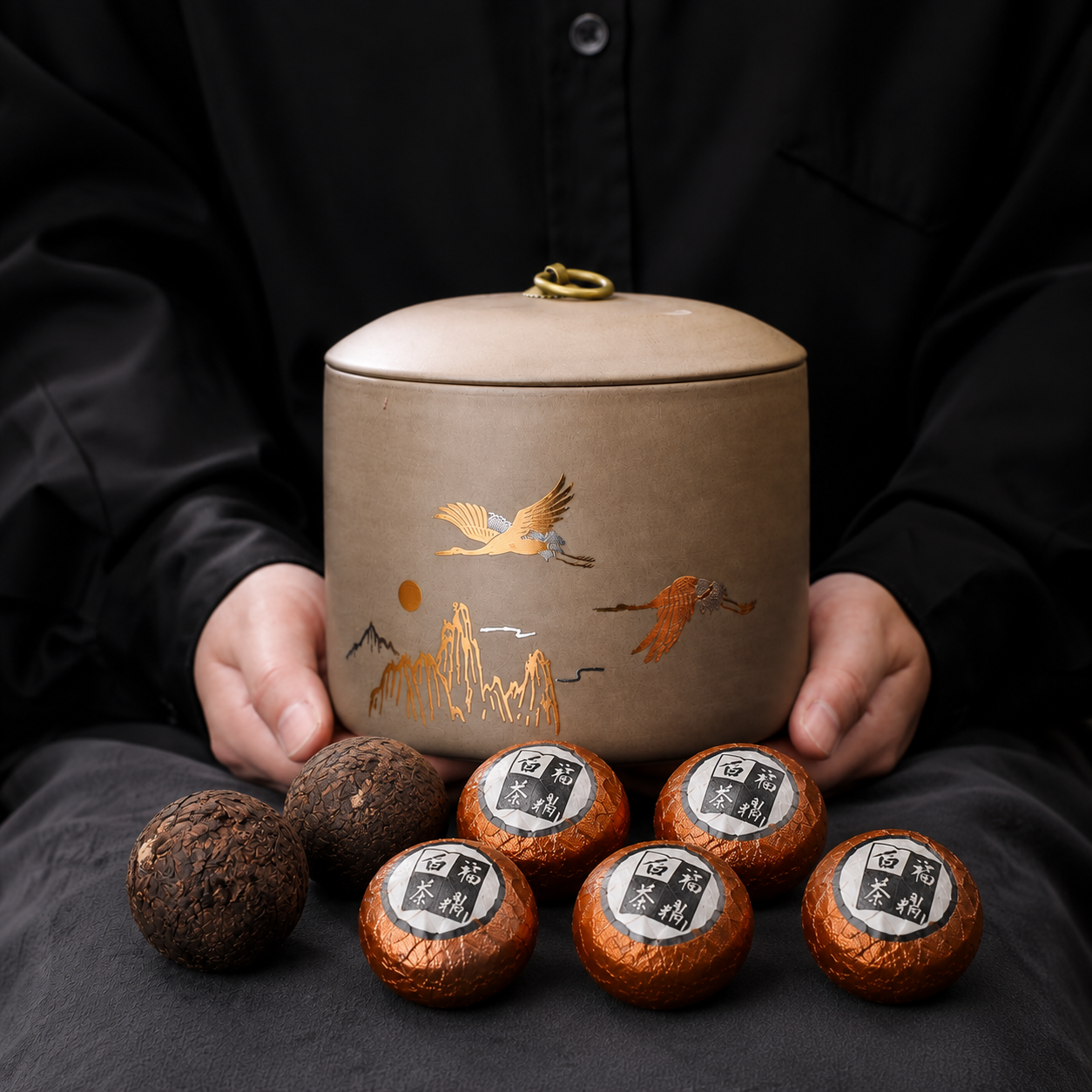 شاي غونغ مي لونغ تشو الأبيضGong Mei Dragon BallS.R.19.00الشاي الأبيضOhmyteaohmyteachina