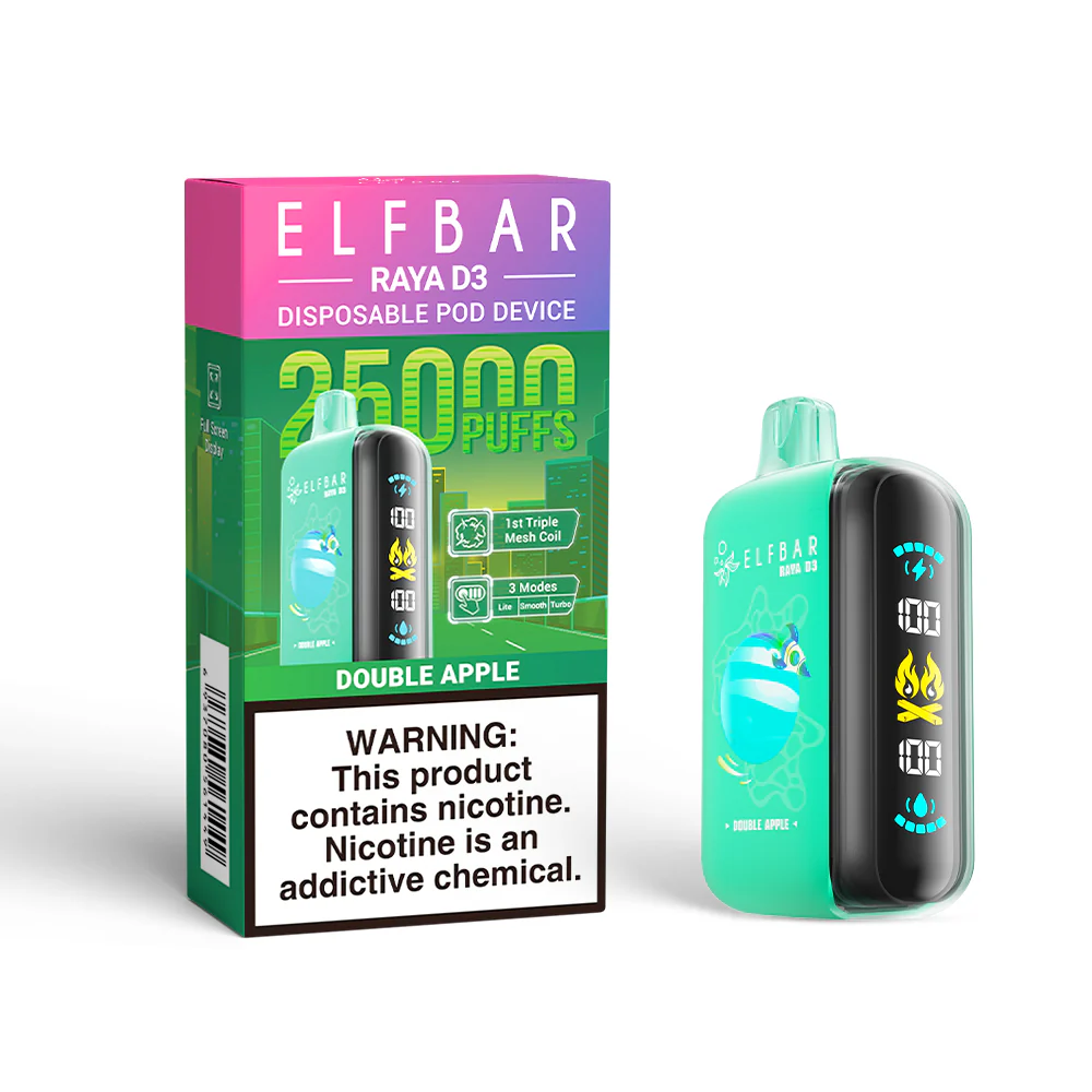 ELFBAR RAYA D3 Einweg-Vape (alle Geschmacksrichtungen)