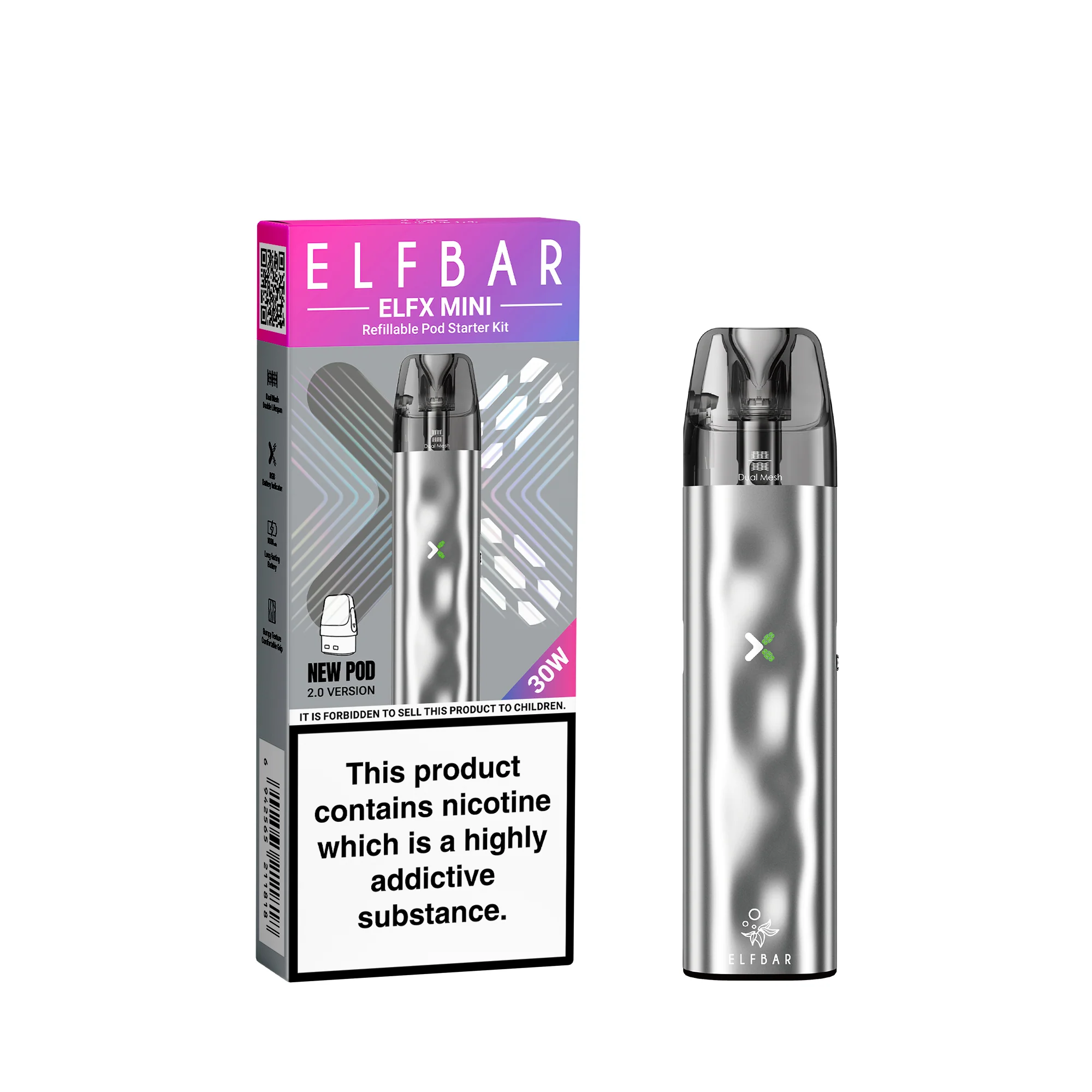 ELFBAR ELFX Mini nachfüllbares Pod-Kit