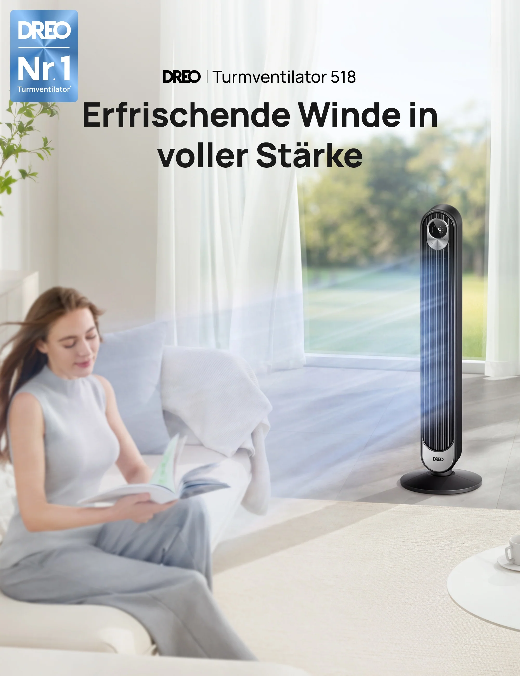 DREO Turmventilator TF518