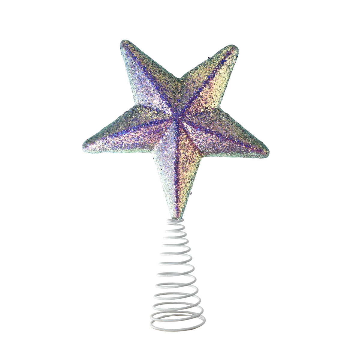 Glitter Christmas Tree Topper Star Decoration