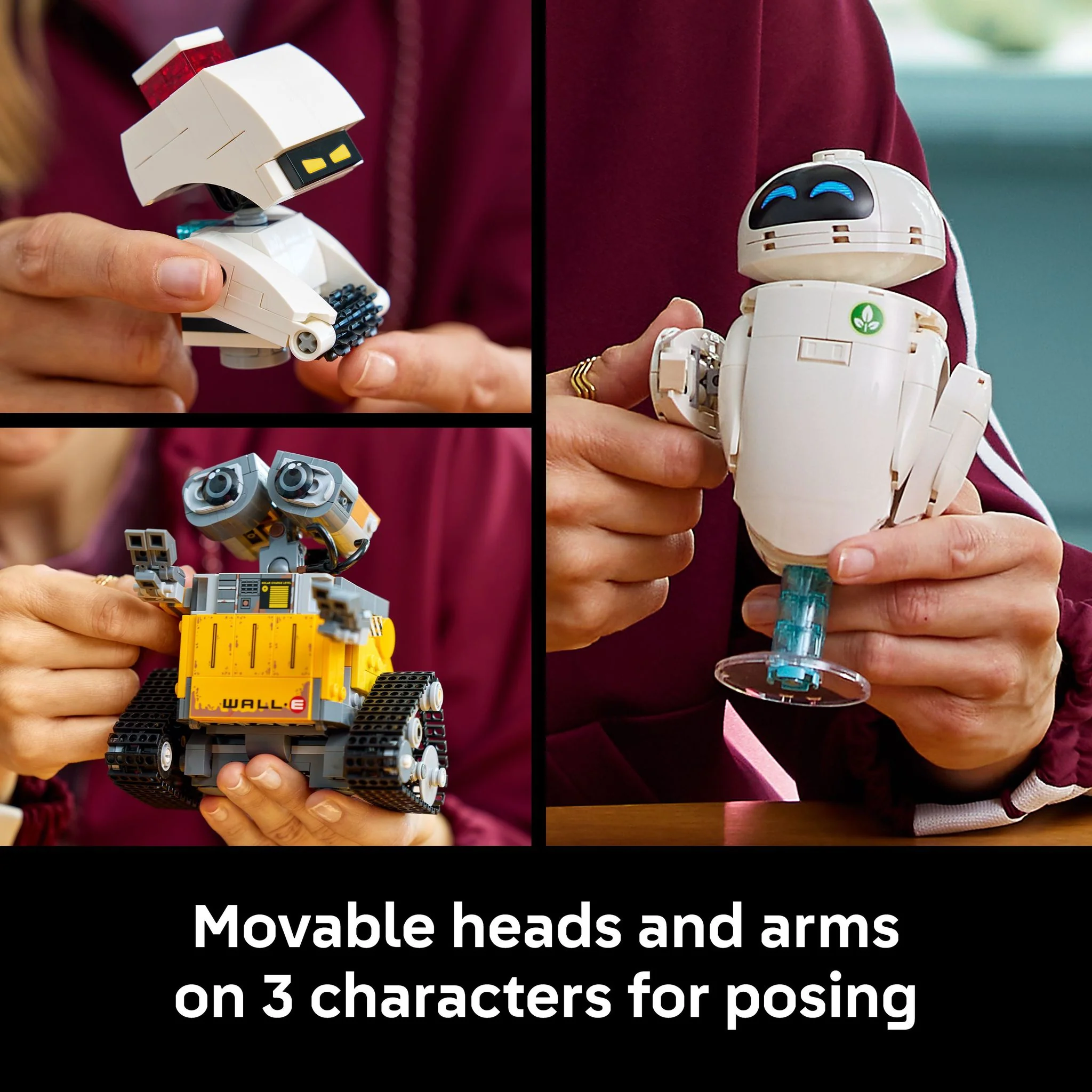 LEGO 43279 Disney and Pixar WALL-E and EVE