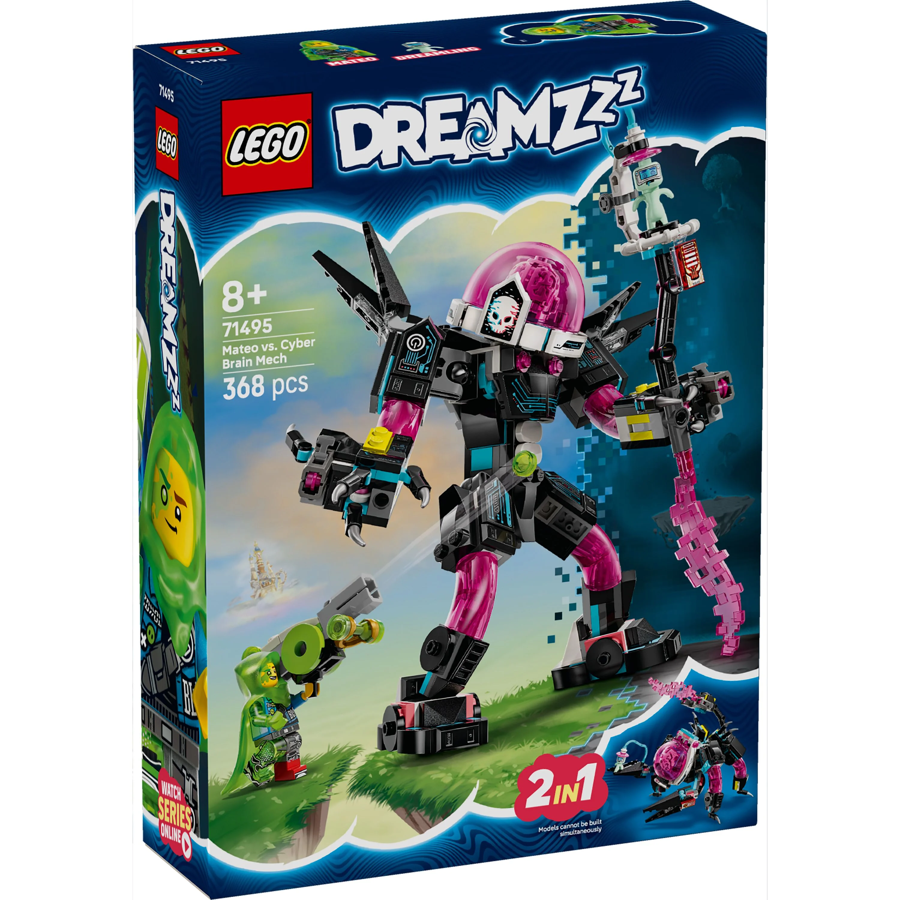 LEGO 71495 DREAMZzz Mateo vs. Cyber Brain Mech