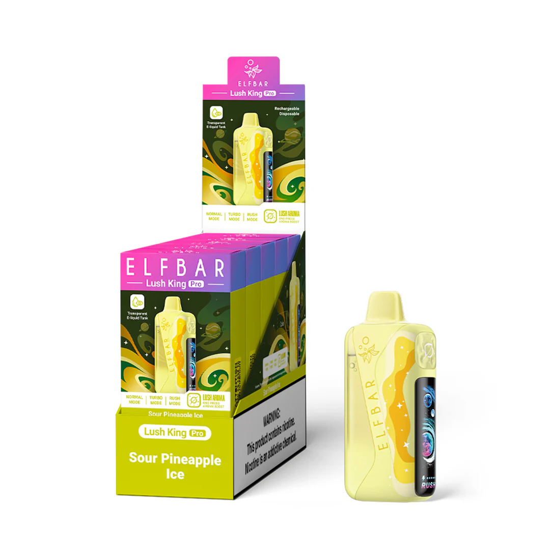 ELFBAR Lush King Pro wiederaufladbarer Einweg-Vape (alle Geschmacksrichtungen)