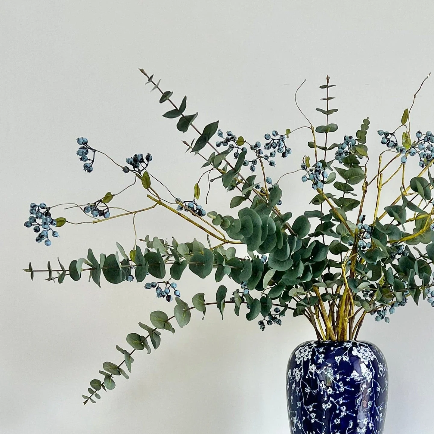 Blueberry & Eucalyptus Arrangement
