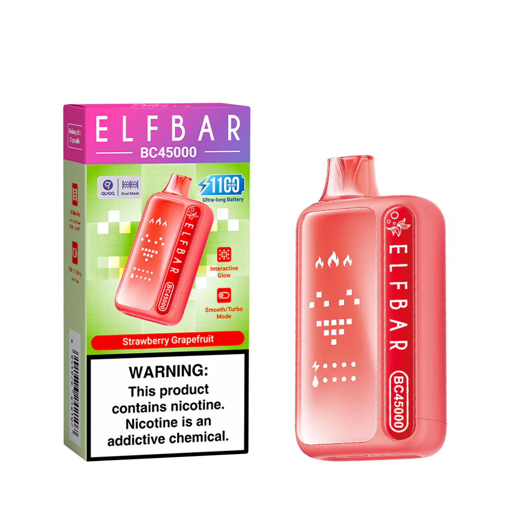 ELFBAR BC45000 wiederaufladbarer Einweg-Vape (alle Geschmacksrichtungen)