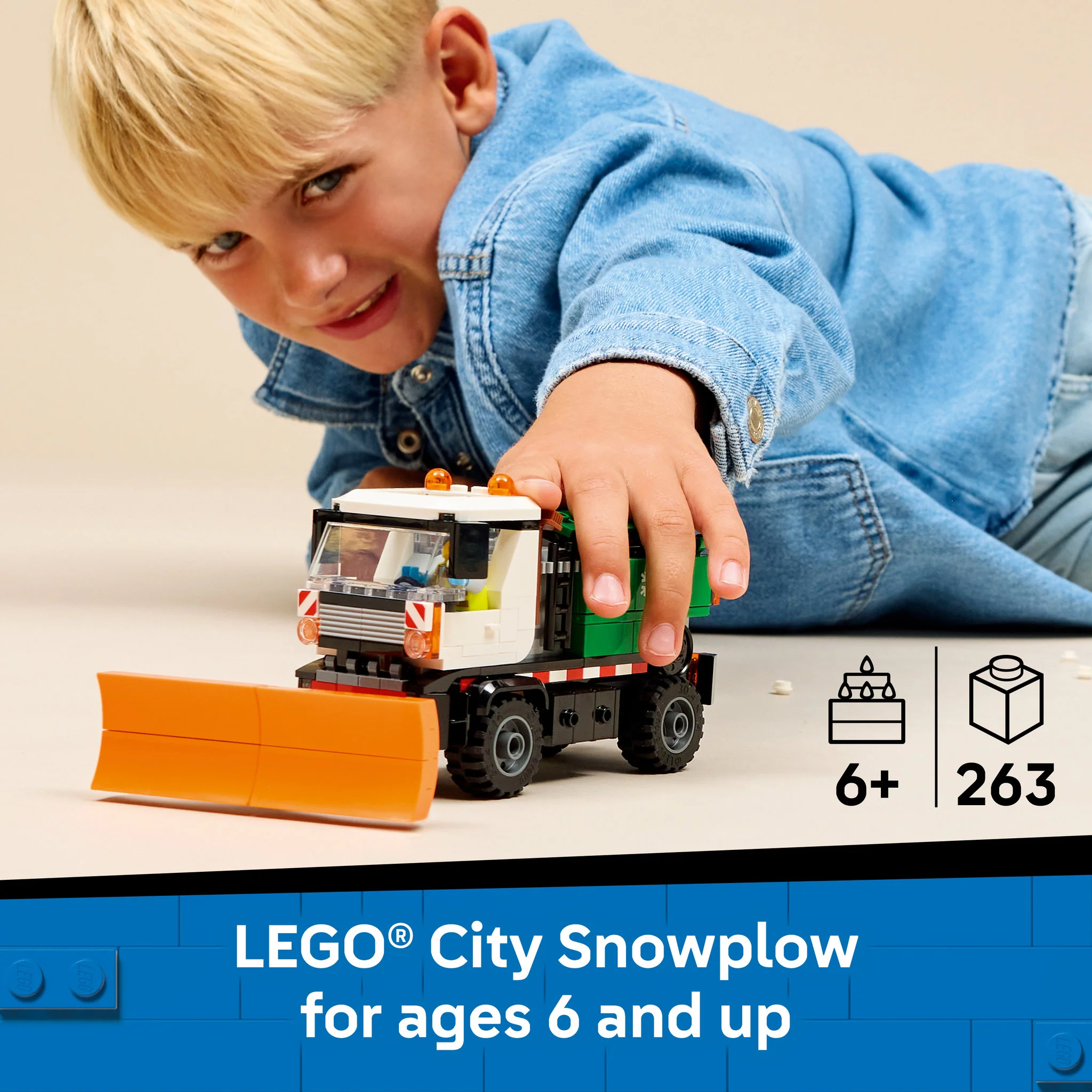LEGO 60490 City Snowplough