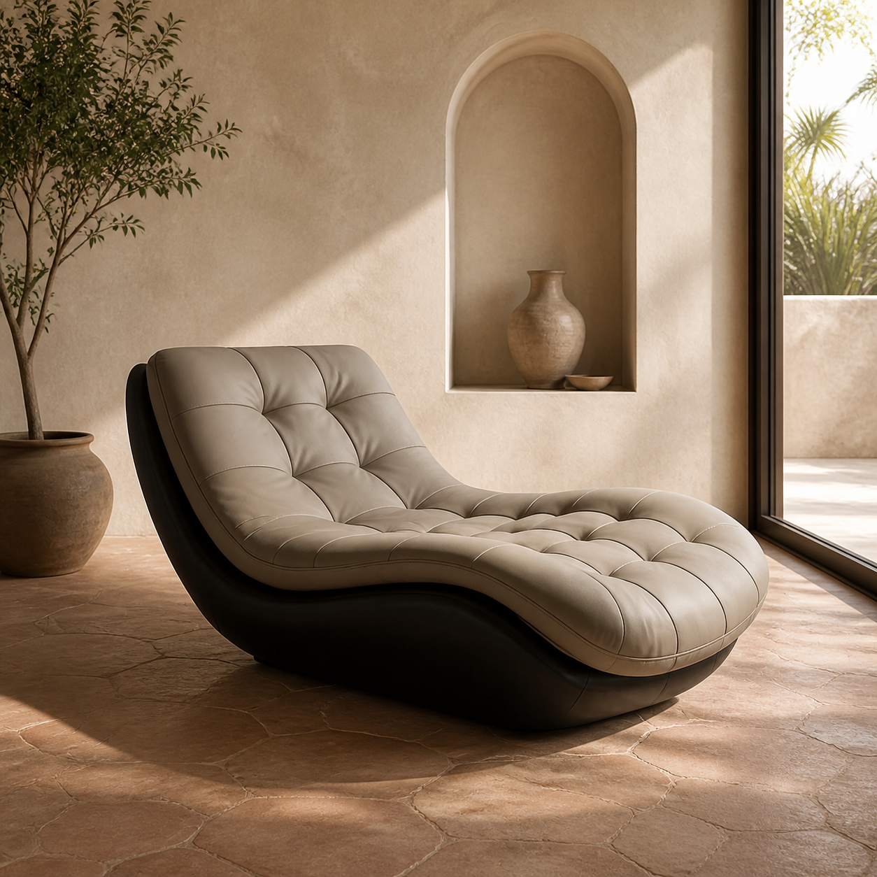 Nido Esencial en Gris beige: 1 sillón