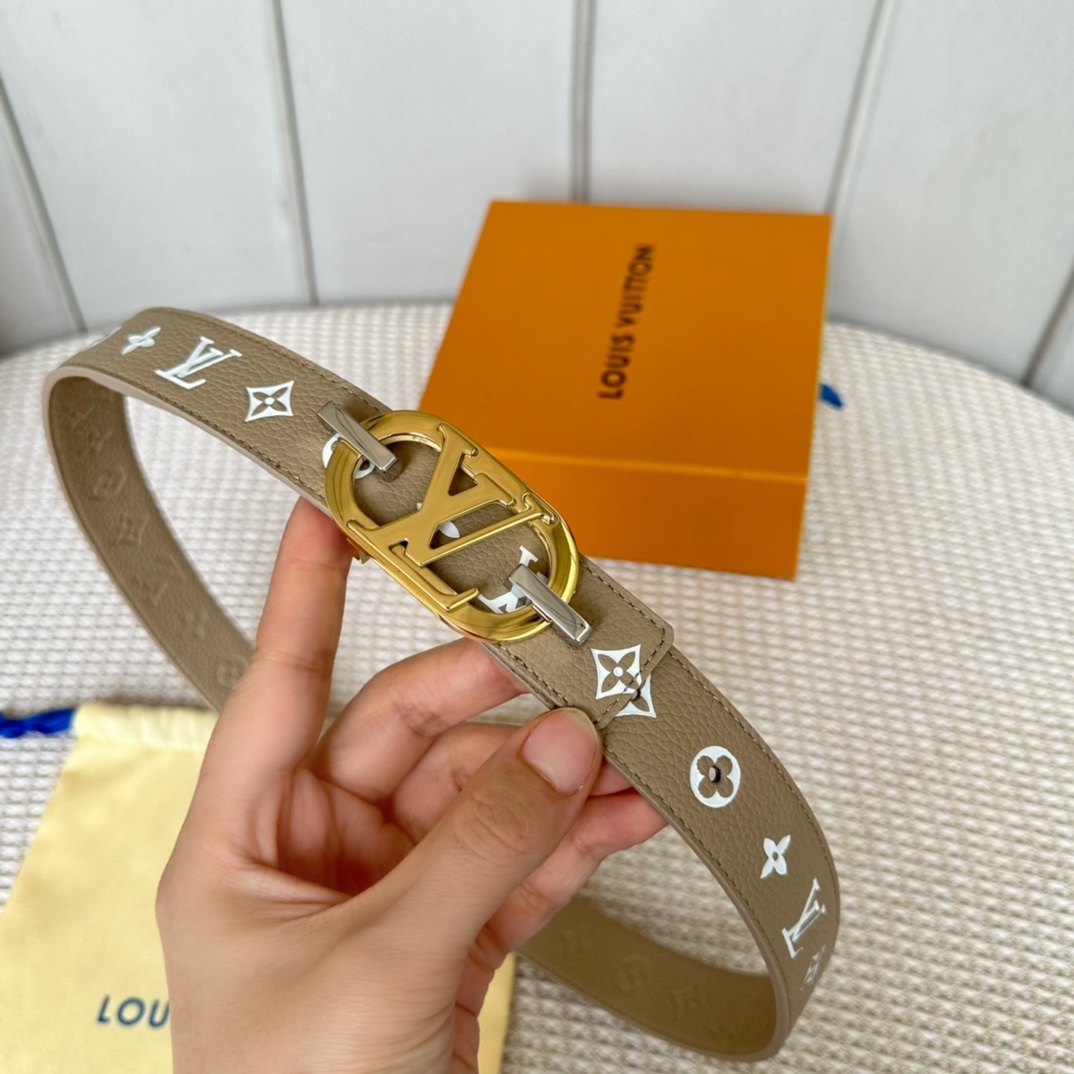 Louis Vuitton Womens Belt Width 3cm