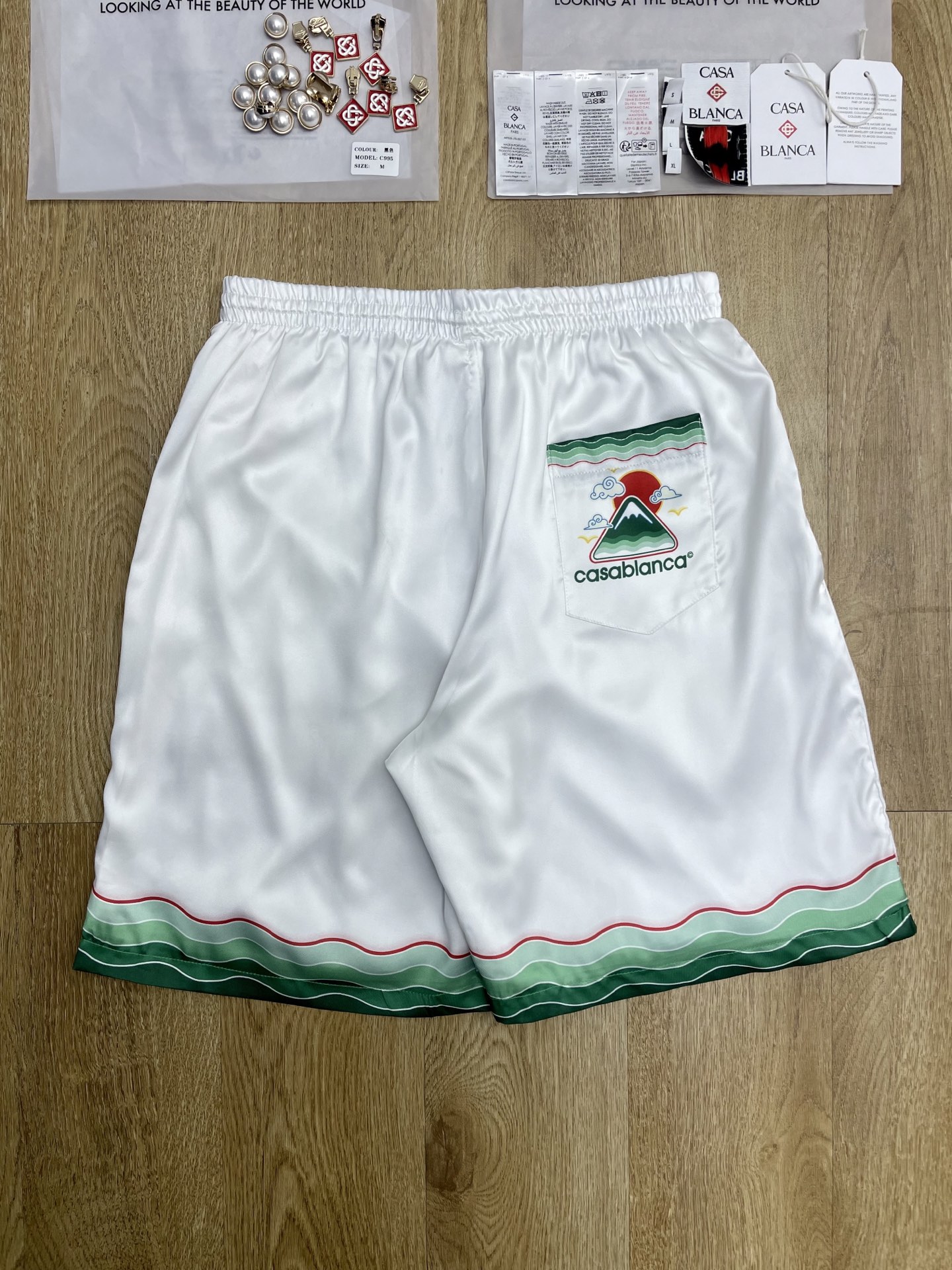 Casablanca Shorts Size S-XL