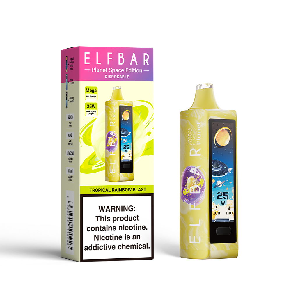 ELF BAR PLANET 25K wiederaufladbarer Einweg-Vape (alle Geschmacksrichtungen)