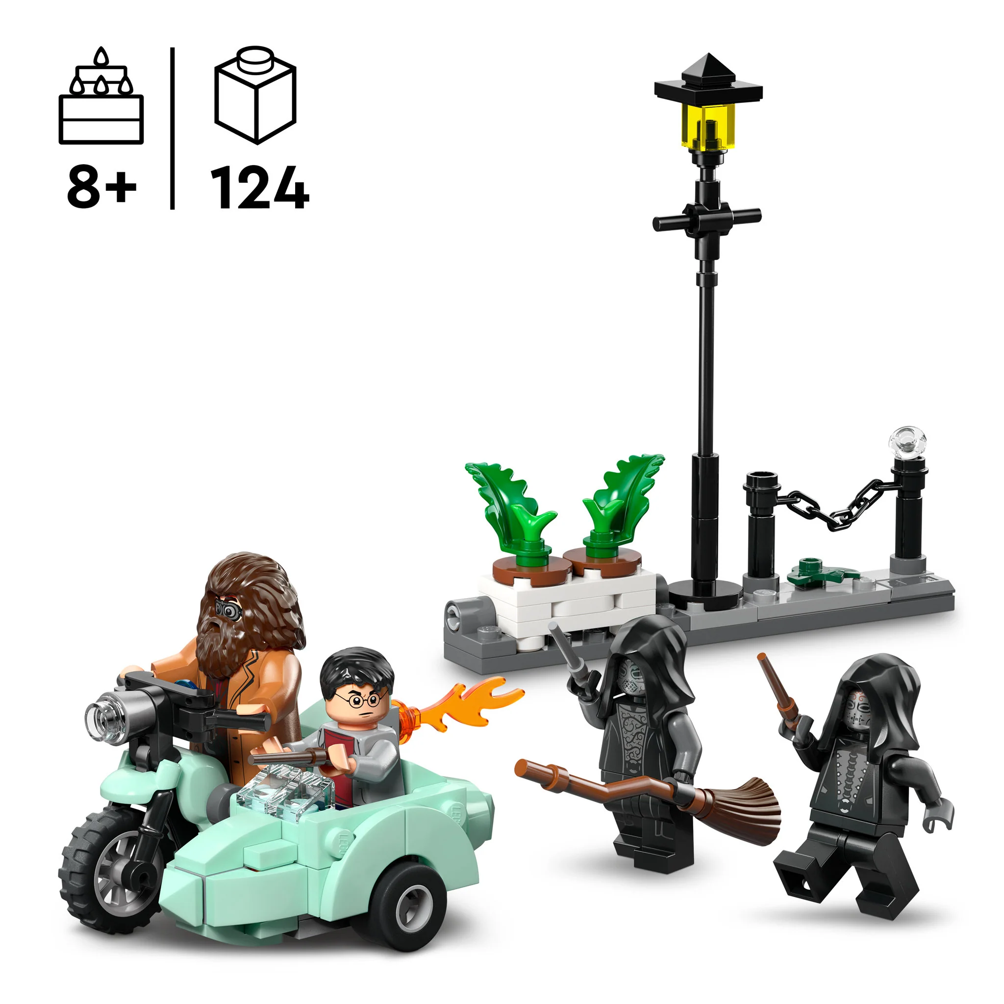 LEGO 76459 Harry Potter Hagrid & Harry's Privet Drive Escape