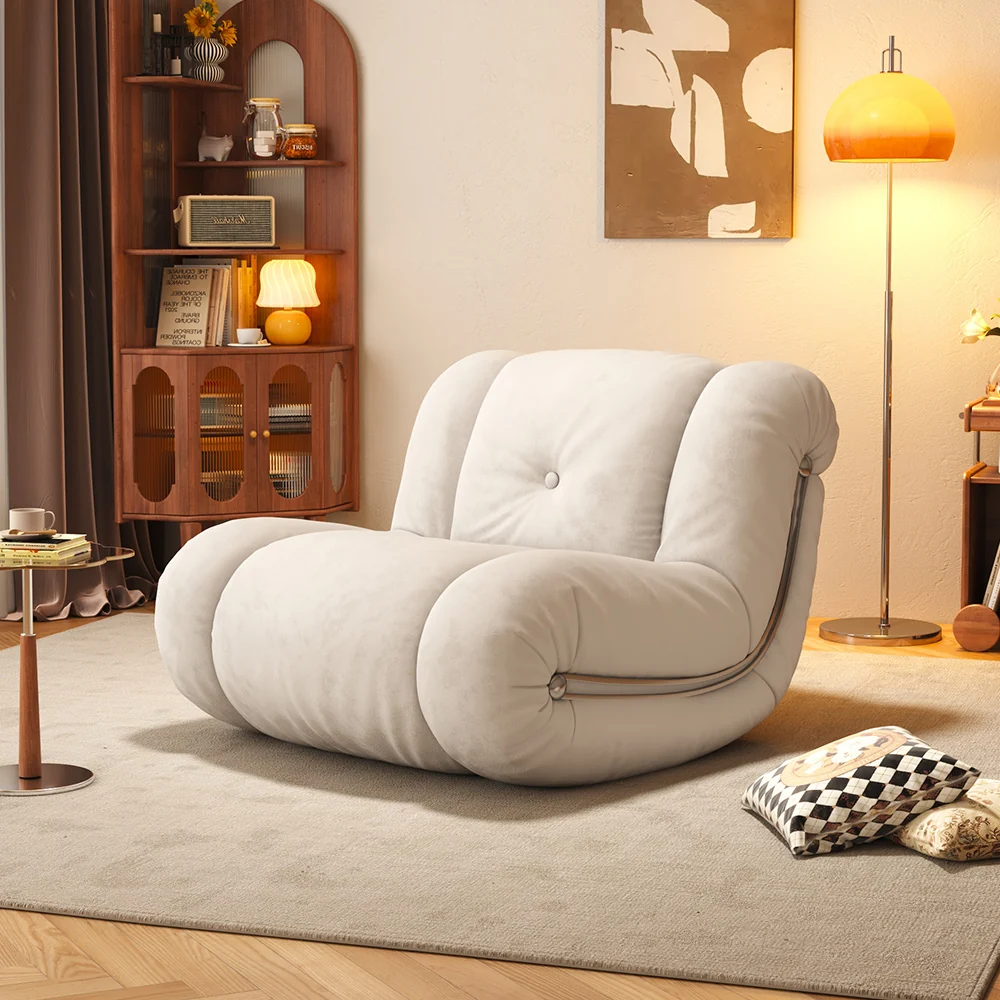 NÓVORA CASA mecedora sofá descanso sillón reclinable individual sofá con cómodo respaldo