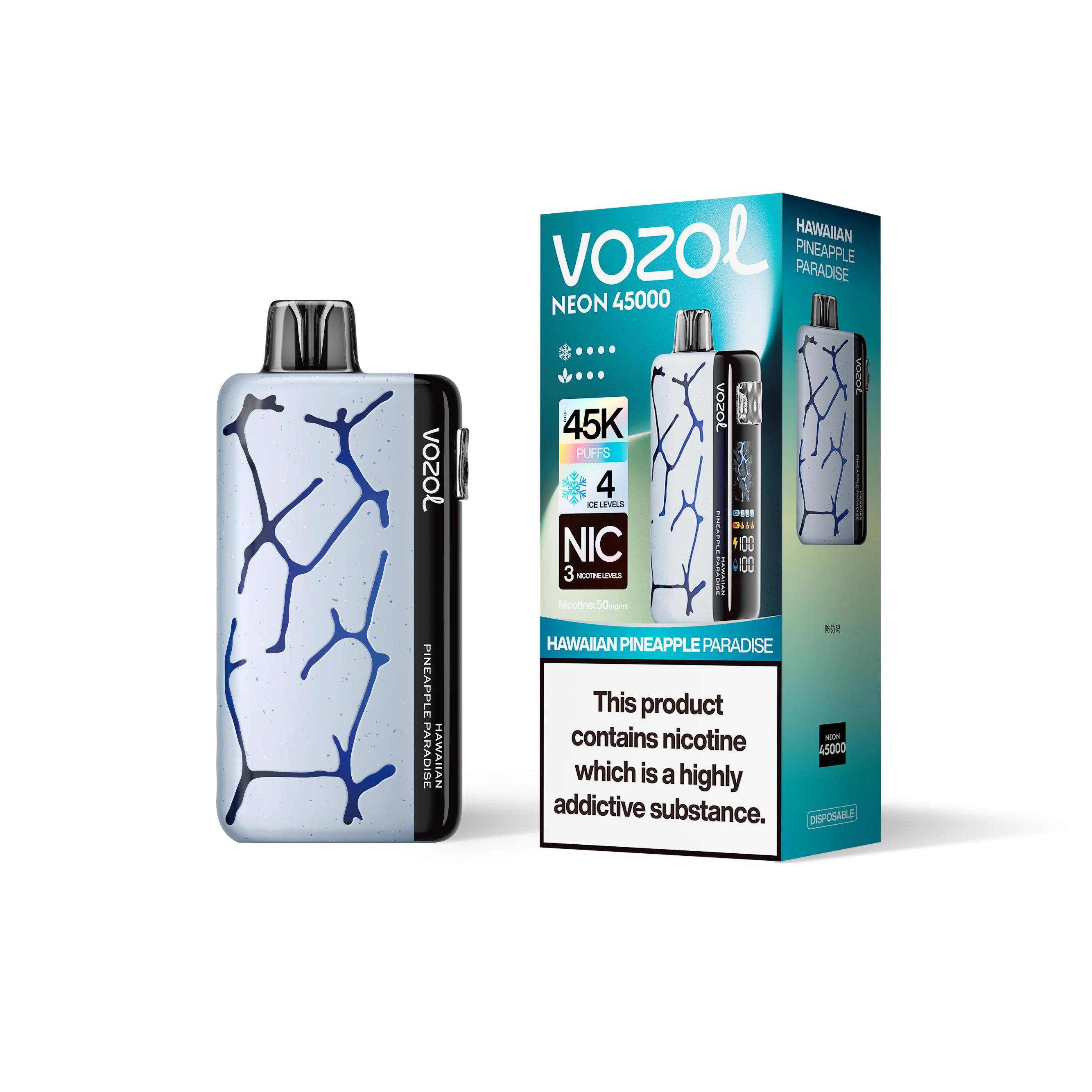 VOZOL NEON 45K Einweg-Vape (alle Geschmacksrichtungen)