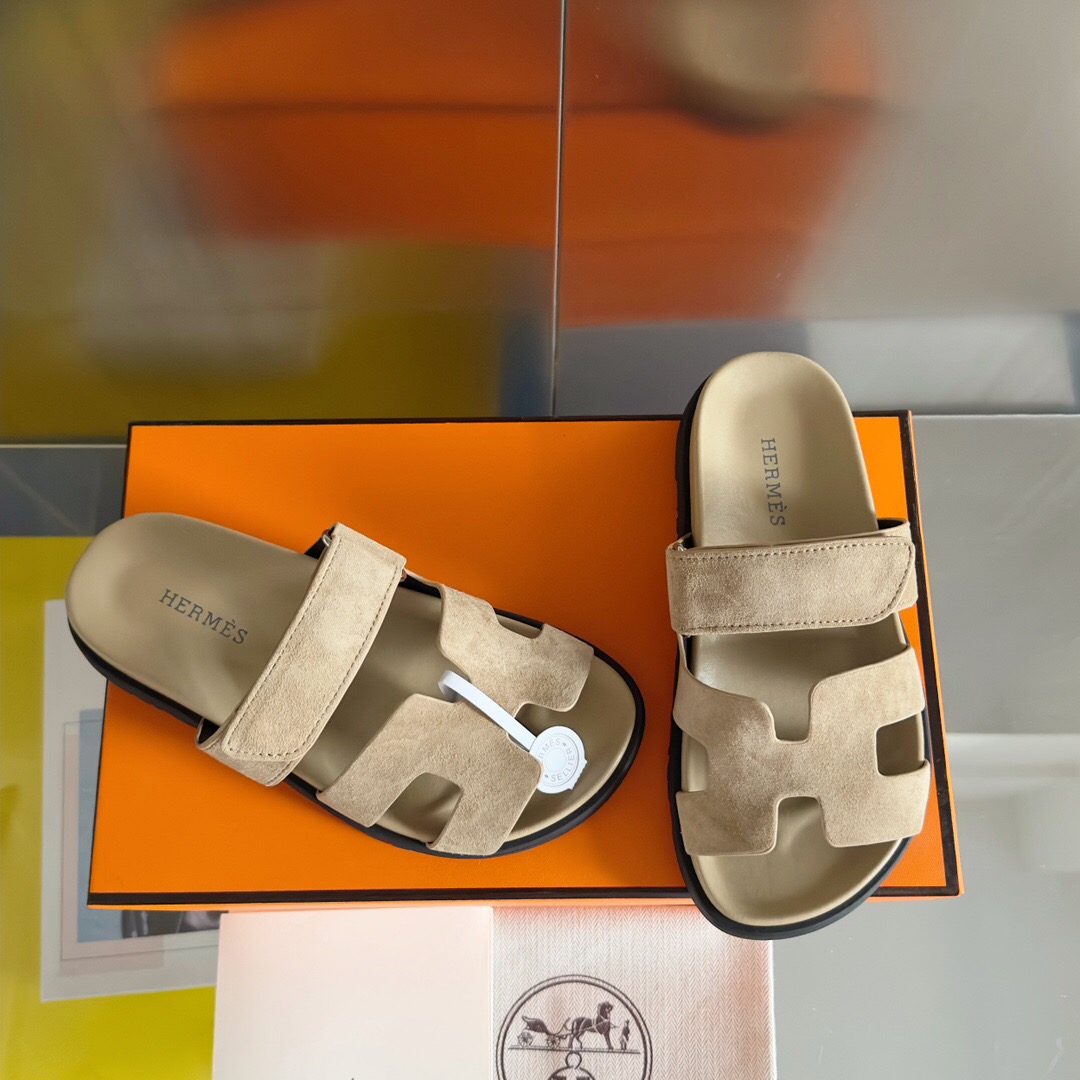 Hermes chypre Slippers Size 36-45