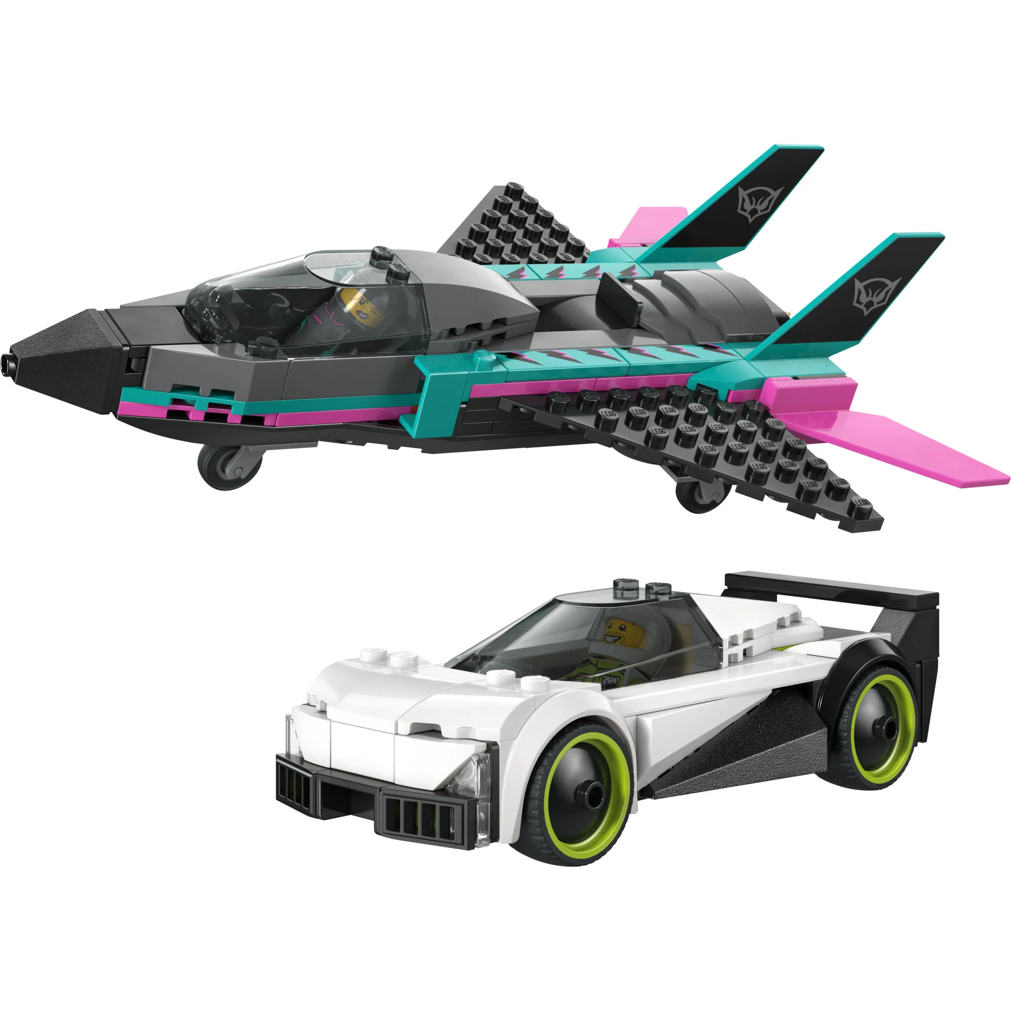 LEGO 60489 City Jet vs. Car