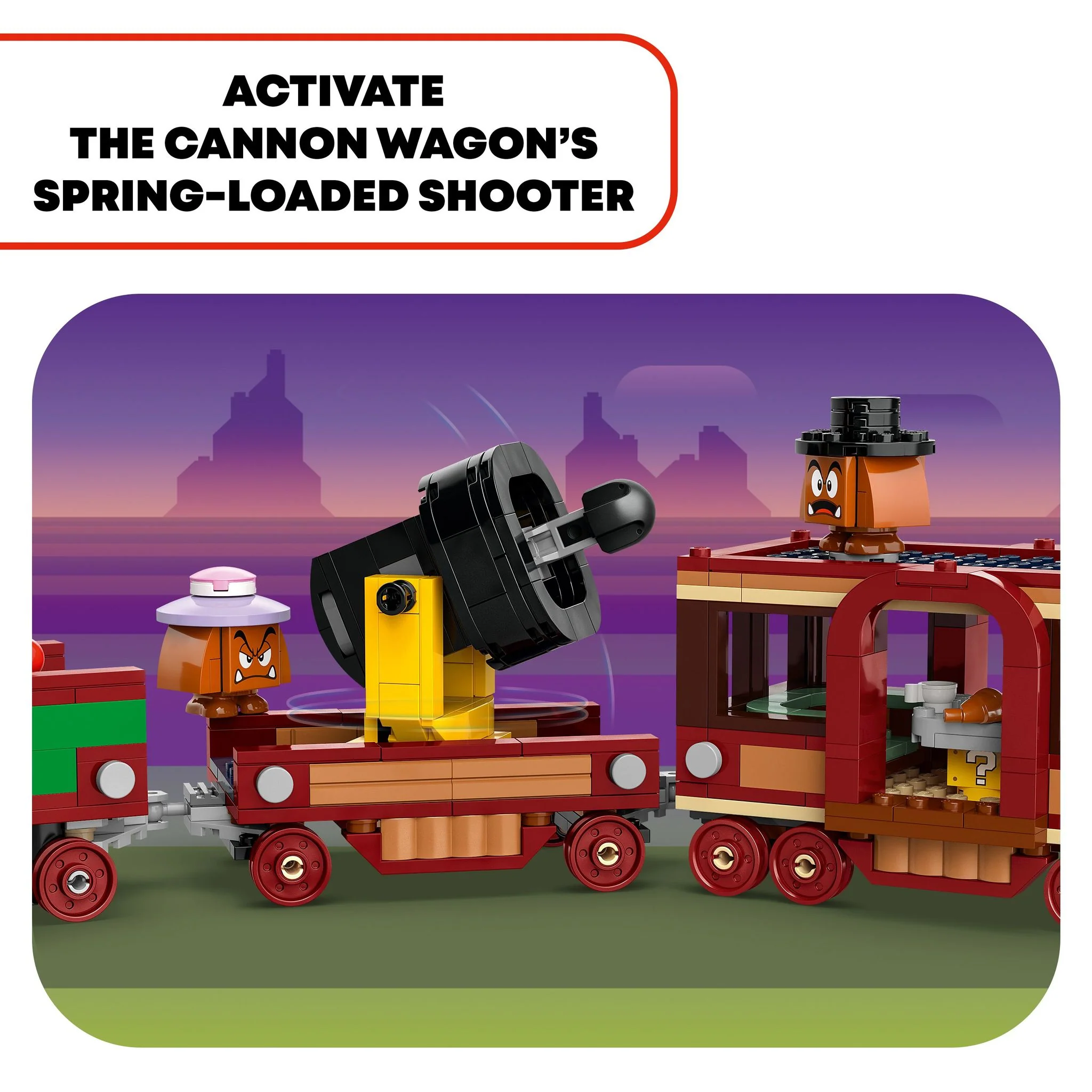 LEGO 71437 Super Mario The Bowser Express Train