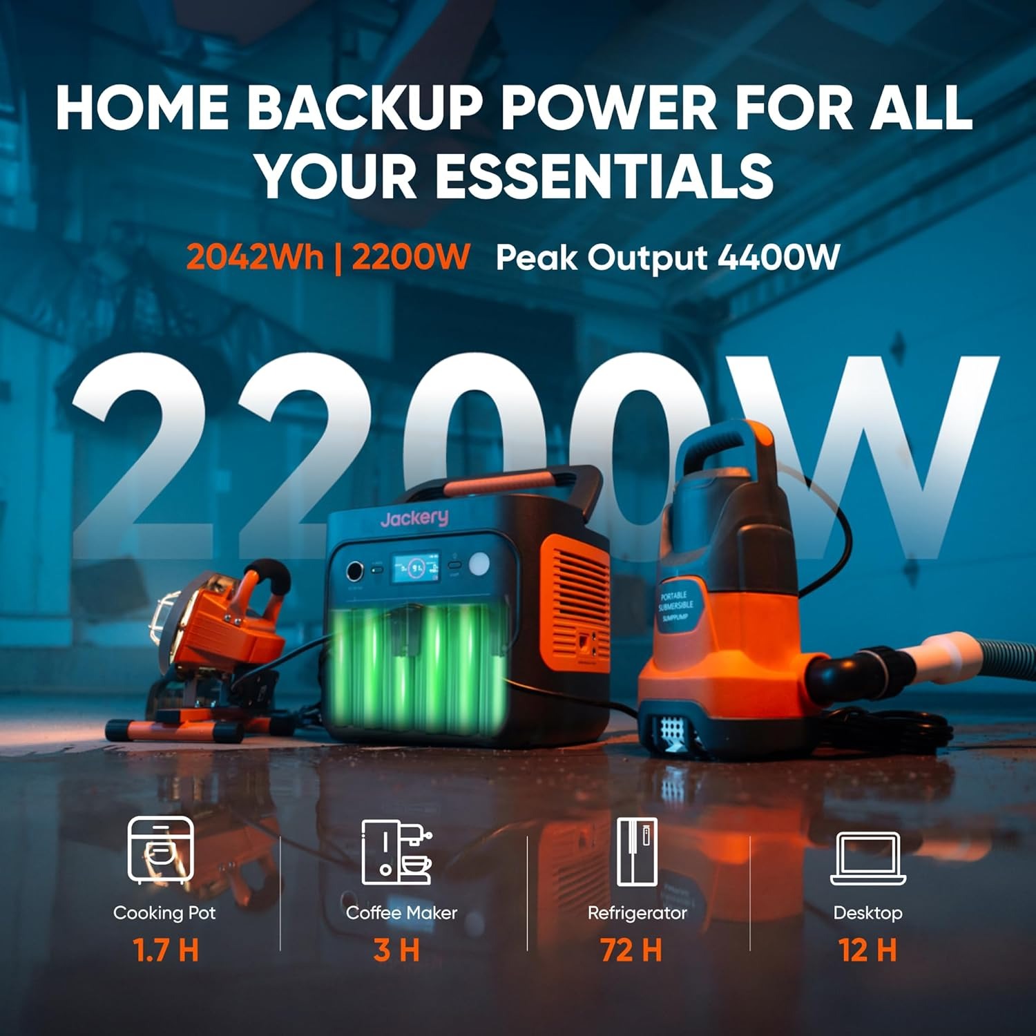 Jackery Explorer 2000V2 Portable Power Station