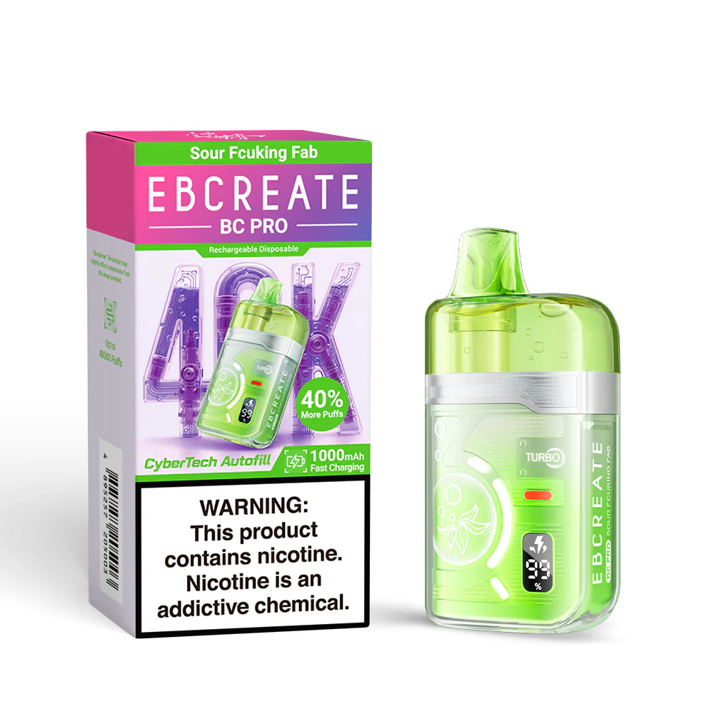 EBCREATE BC PRO wiederaufladbarer Einweg-Vape (alle Geschmacksrichtungen)
