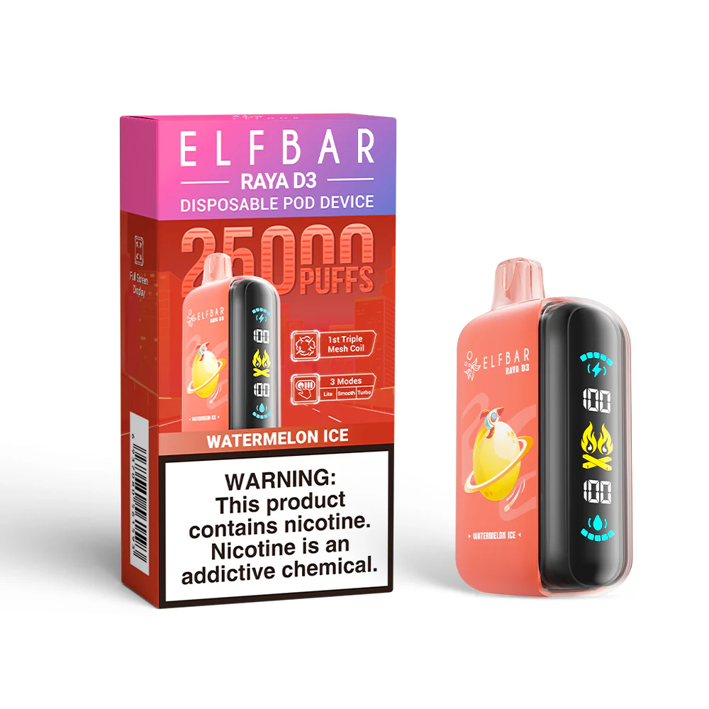 ELFBAR RAYA D3 Einweg-Vape (alle Geschmacksrichtungen)