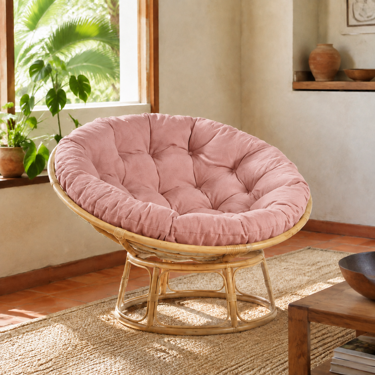 RattanNest 1 — Rosa empolvado