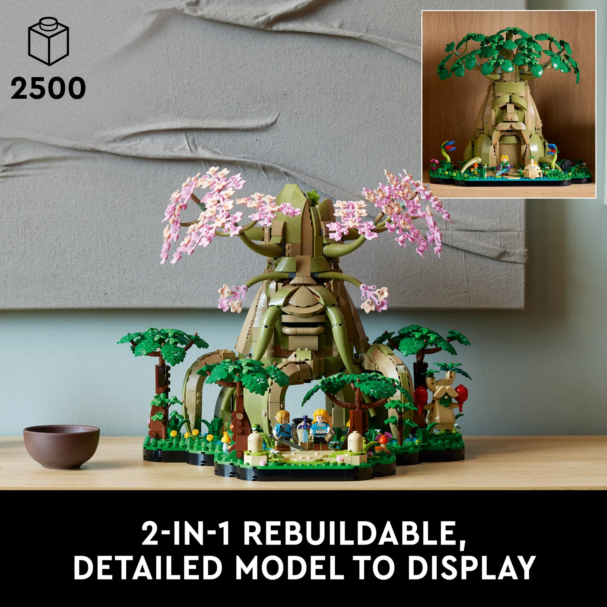 LEGO 77092 The Legend of Zelda Great Deku Tree 2-in-1