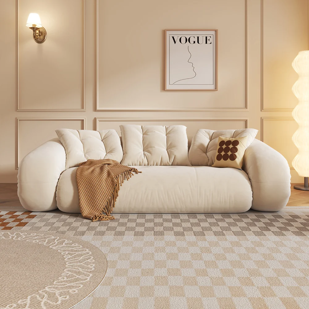 NÓVORA CASA puf saco estilo mascotas amigable plegable piso terciopelo Sofá cama