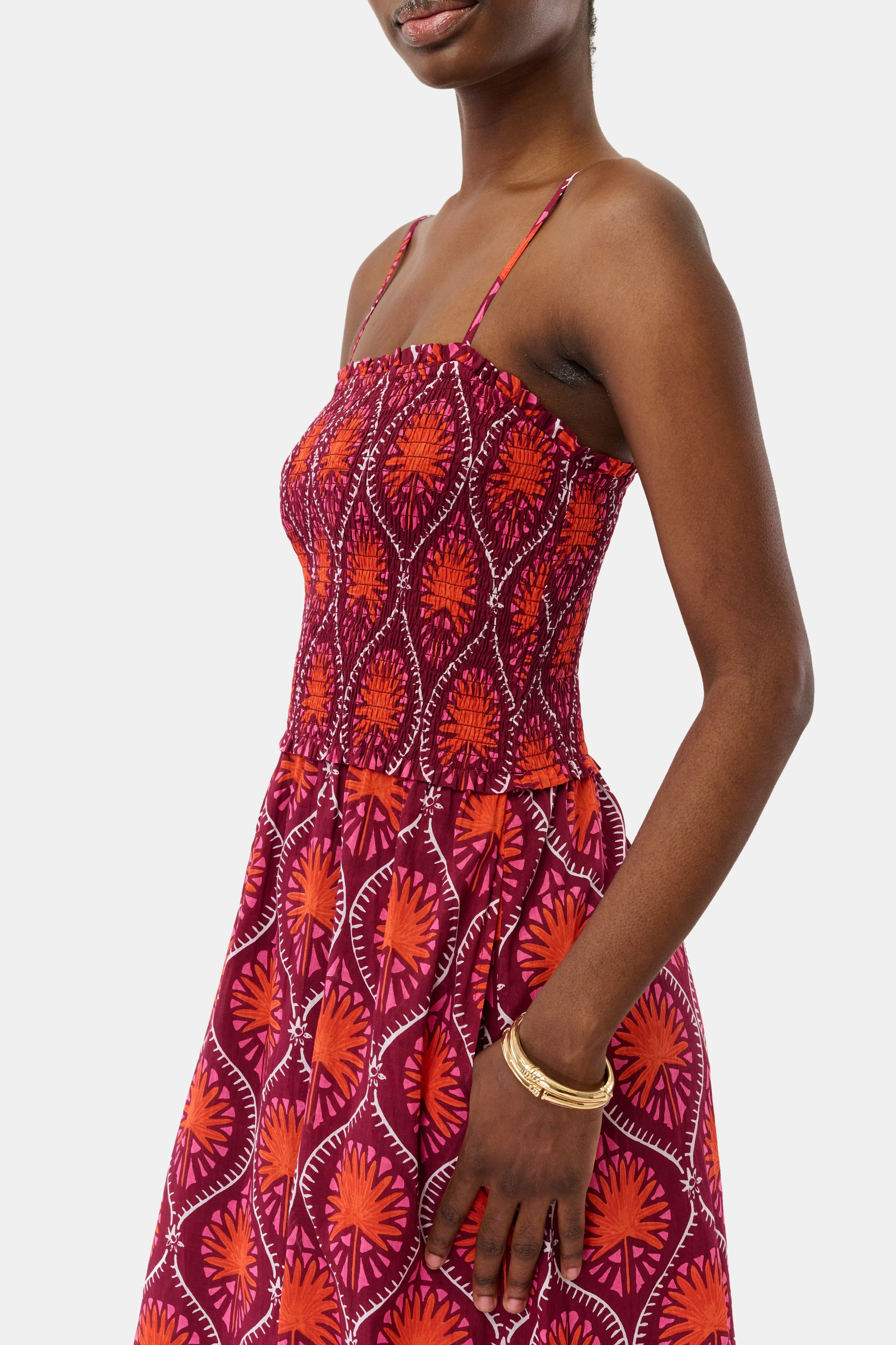 Palm Fronds Briar Dress