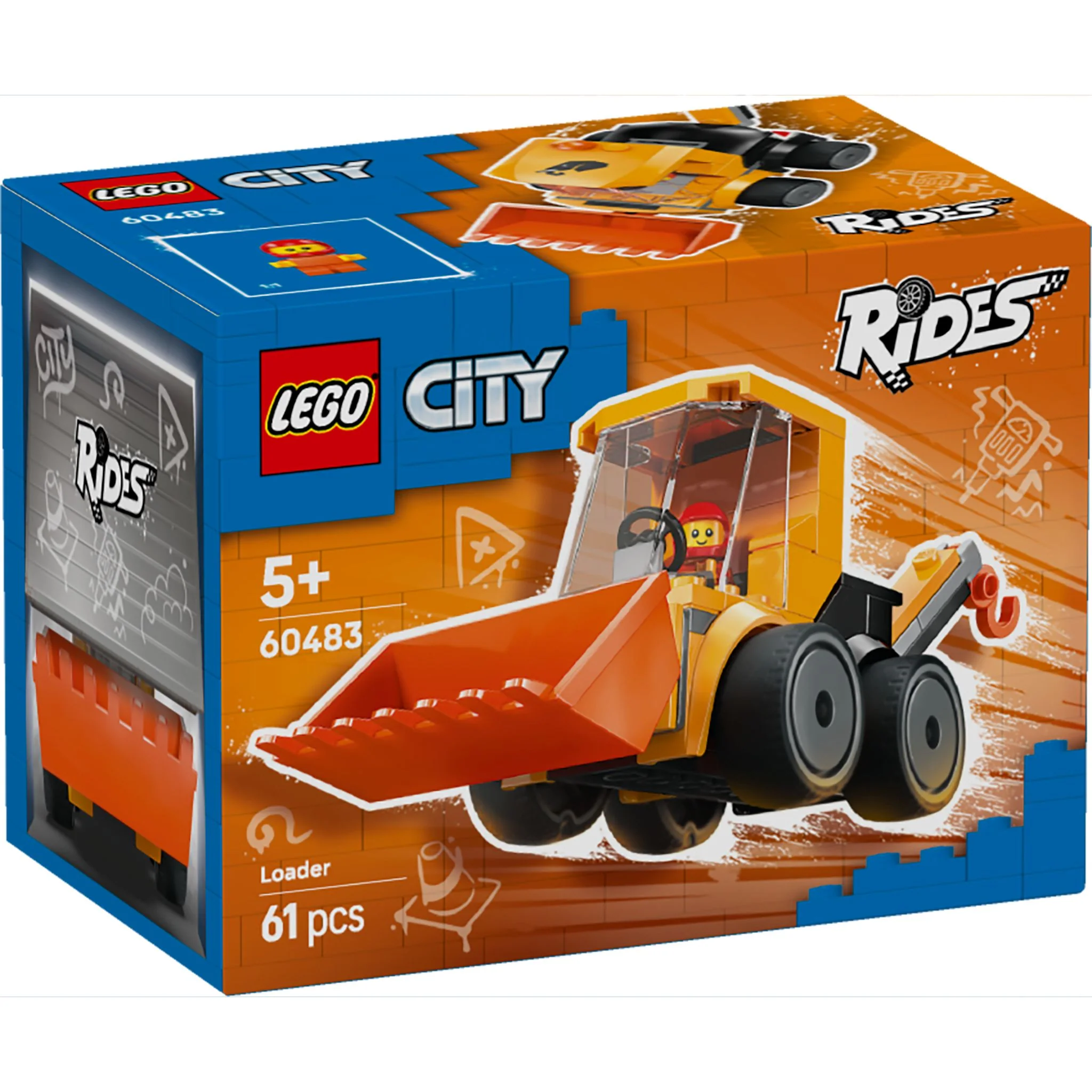 LEGO 60483 City Rides: Construction Loader