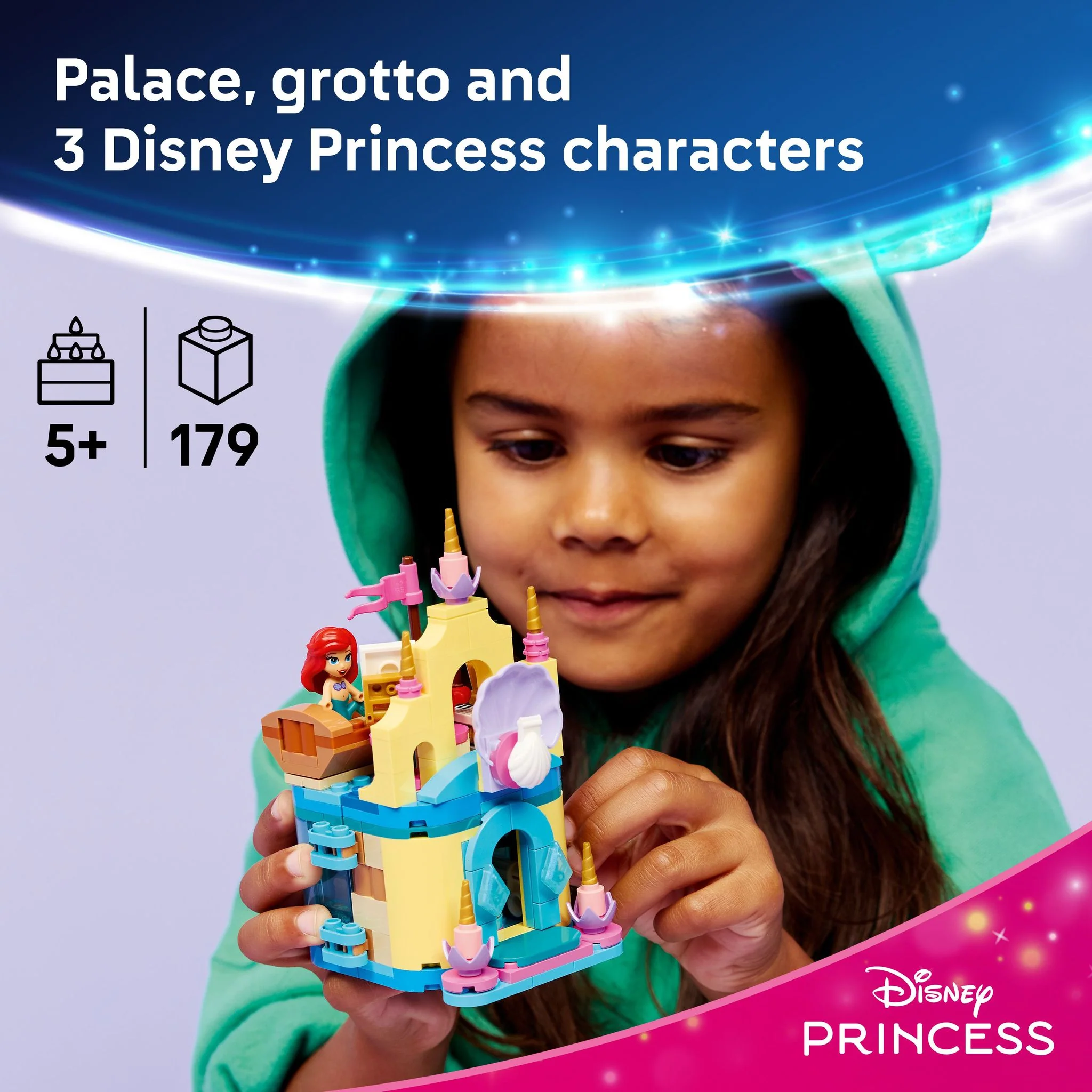 LEGO 43285 Disney Princess Ariel's Magical Mini Palace