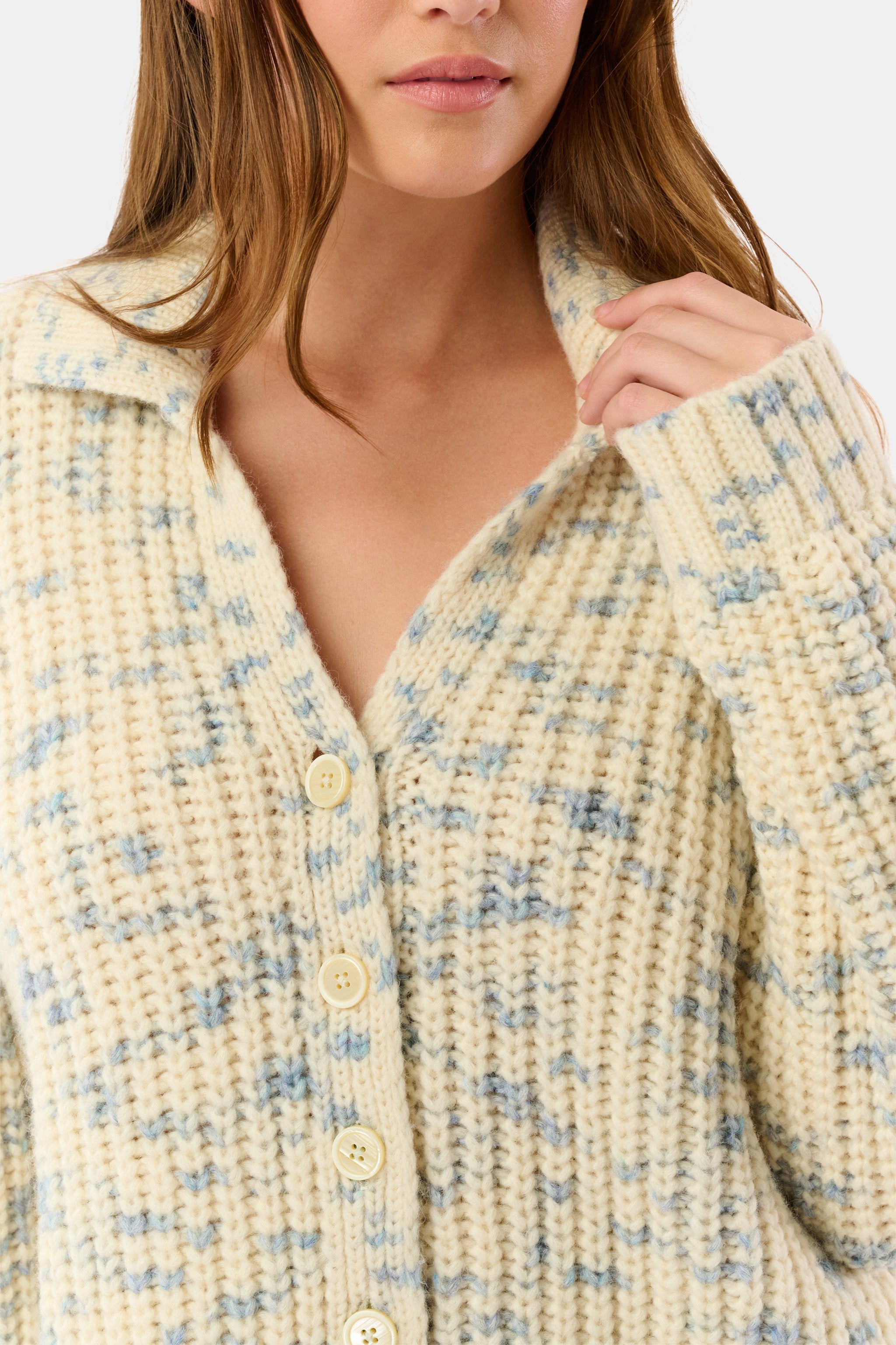 Space Dye Dhalia Cardigan