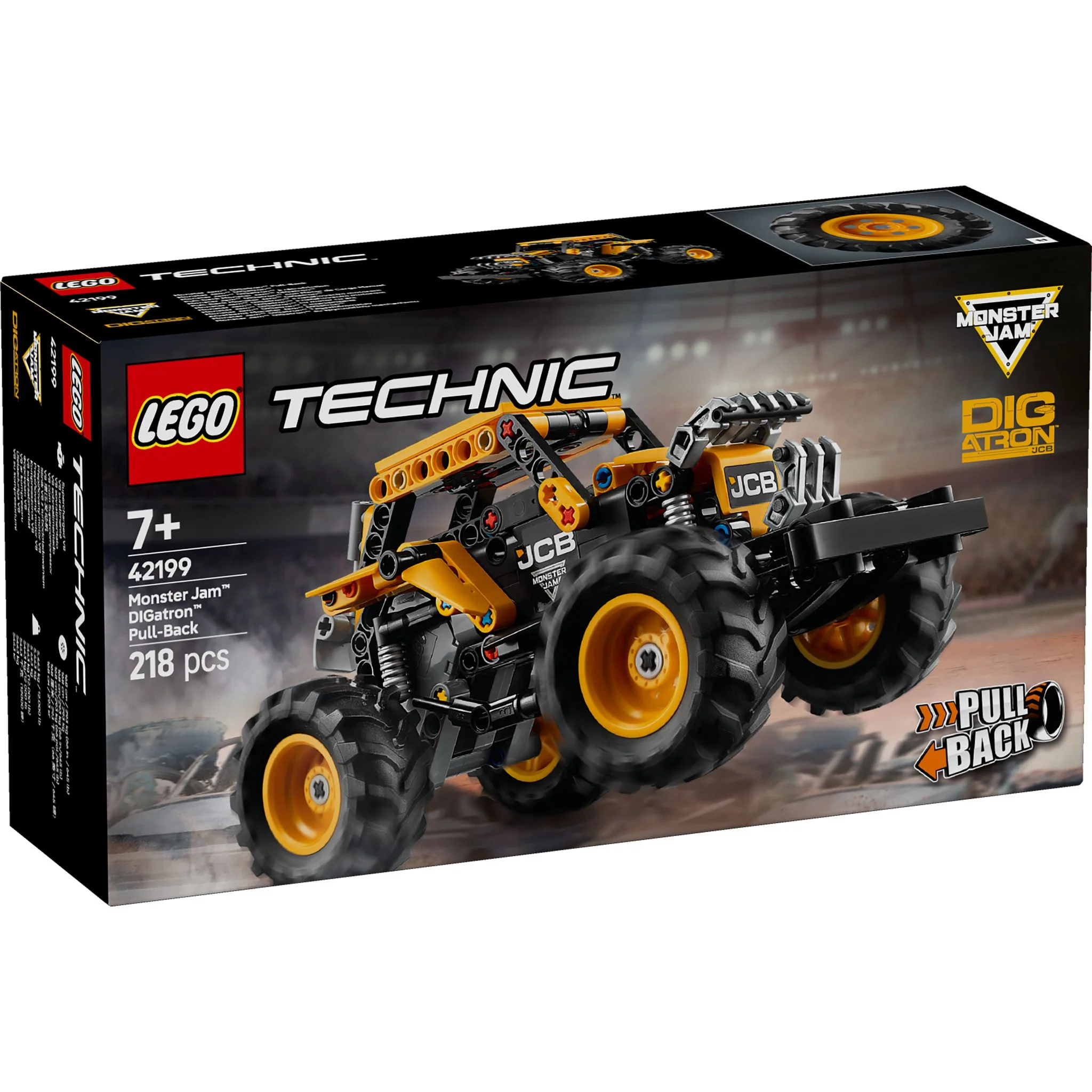 LEGO 42199 Technic Monster Jam DIGatron Pull-Back