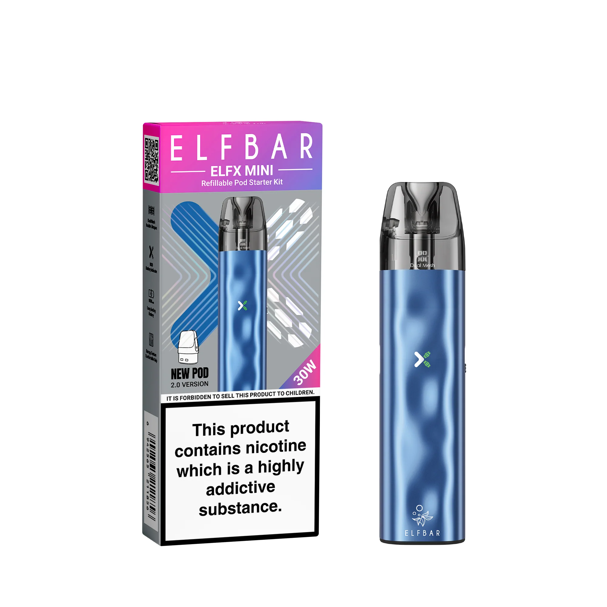 ELFBAR ELFX Mini nachfüllbares Pod-Kit