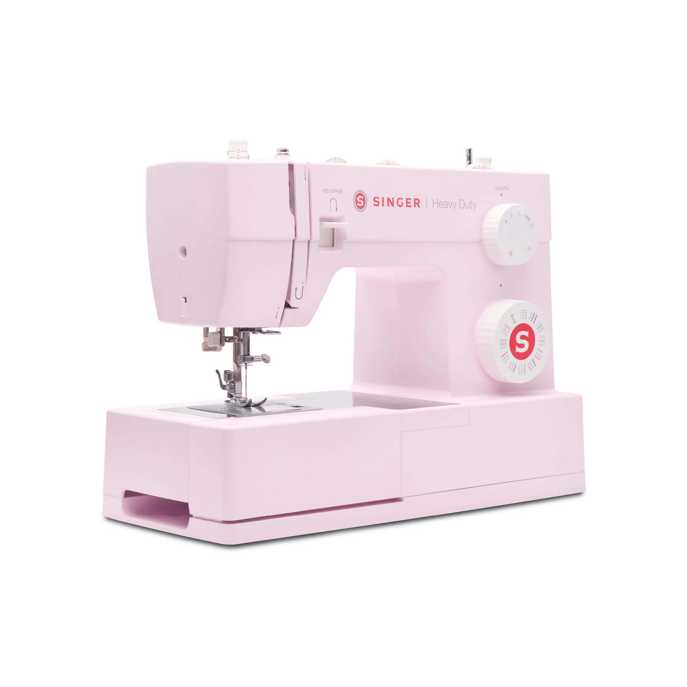 SINGER® Heavy Duty 4452 Rosewater Pink Sewing Machine