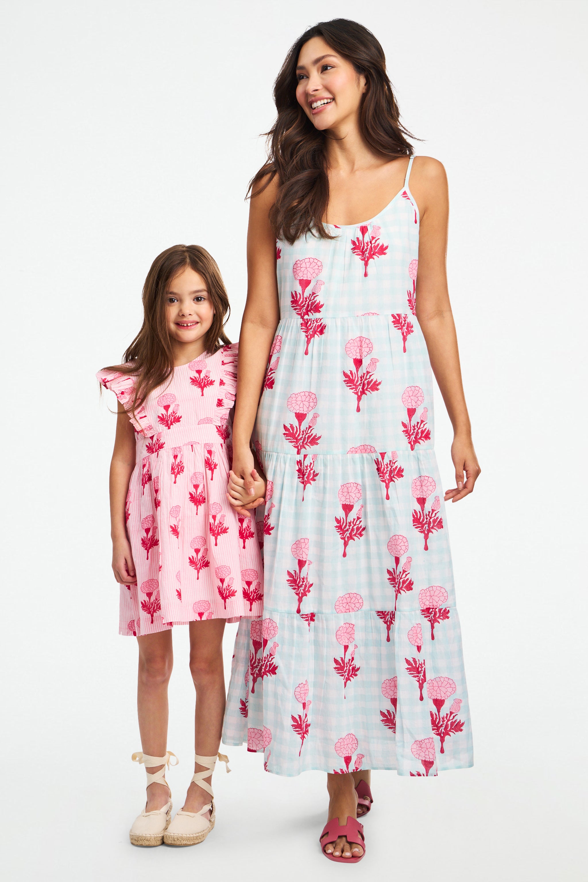 Marigold Gingham Dakota Dress