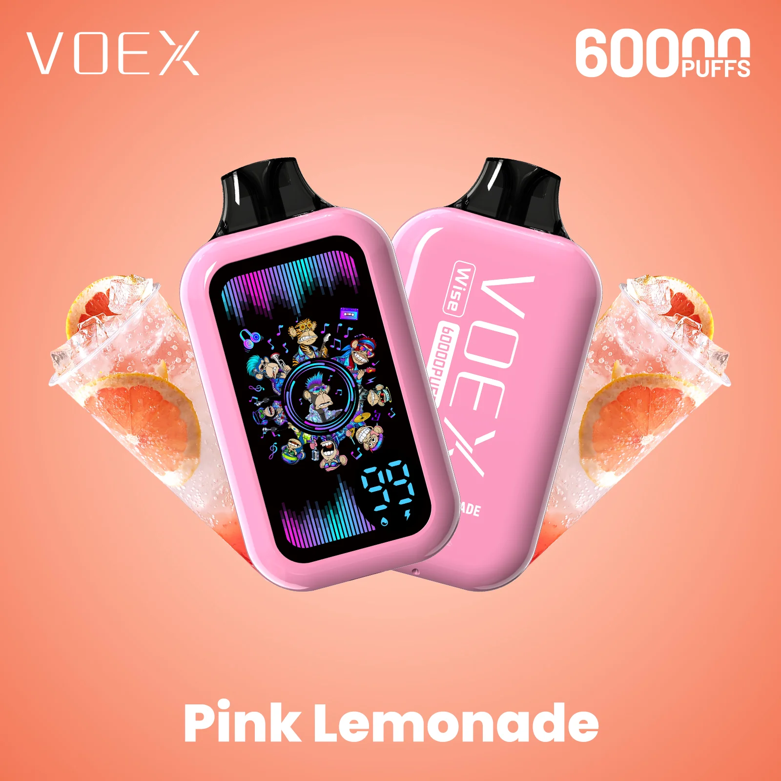 VOEX Wise/Space 60K Einweg-Vape (alle Geschmacksrichtungen)