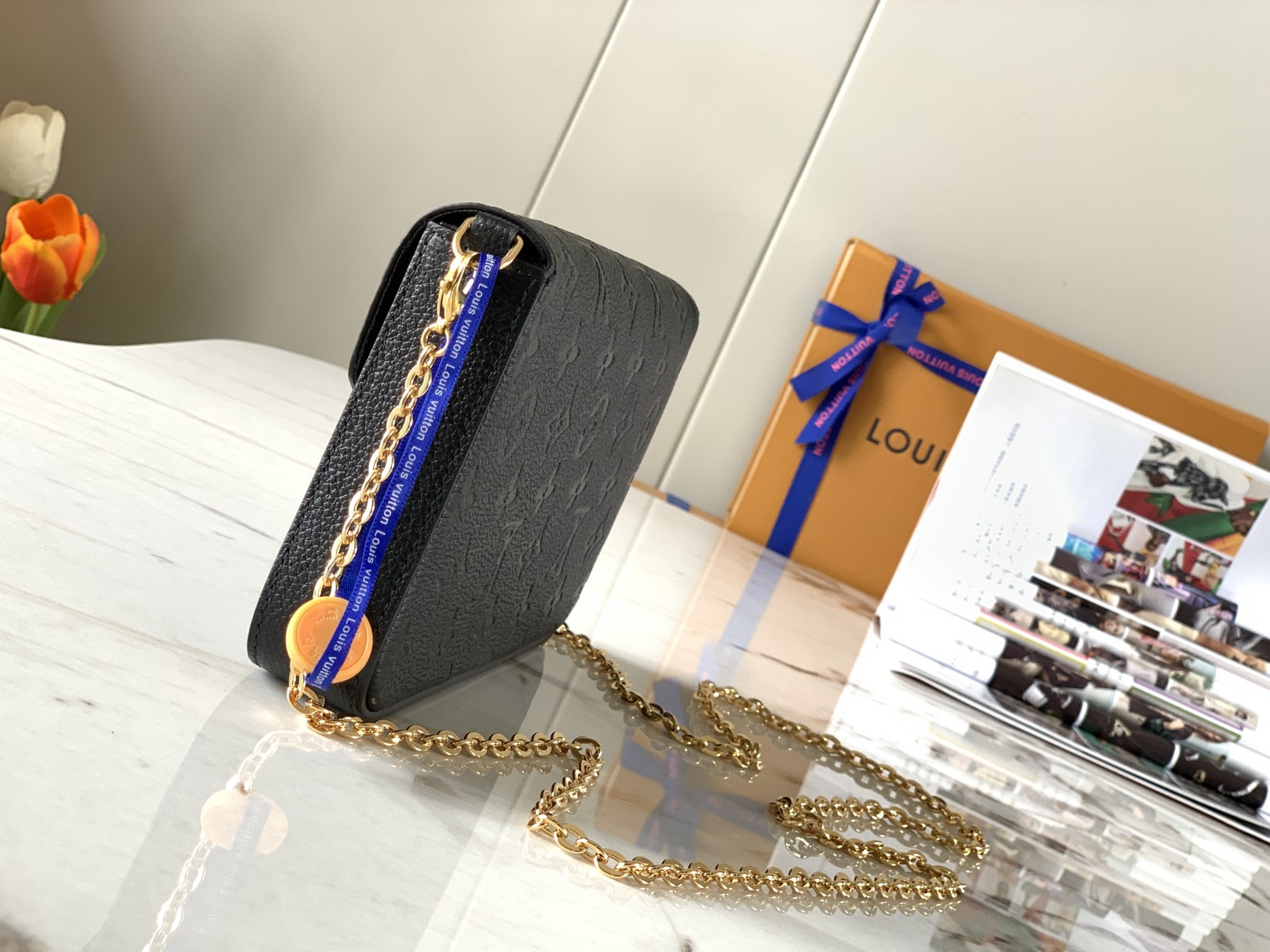 Louis Vuitton M64064 Félicie Pochette Women Bags Size 21*12*3cm
