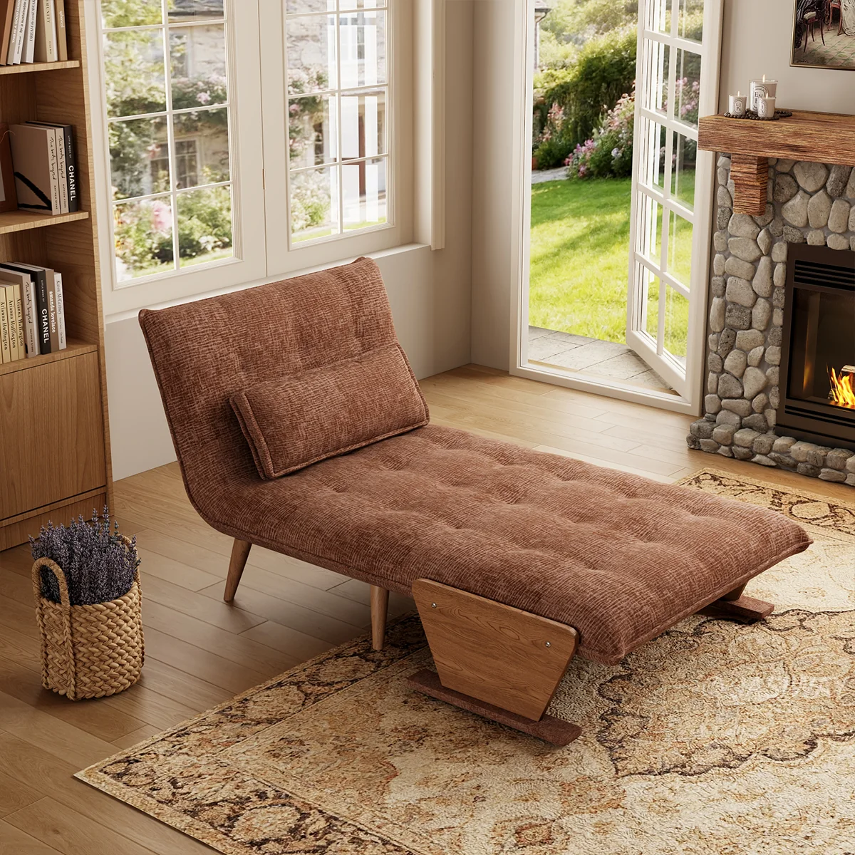 3-en-1 Lino de algodón cama sillón| diario comodidad